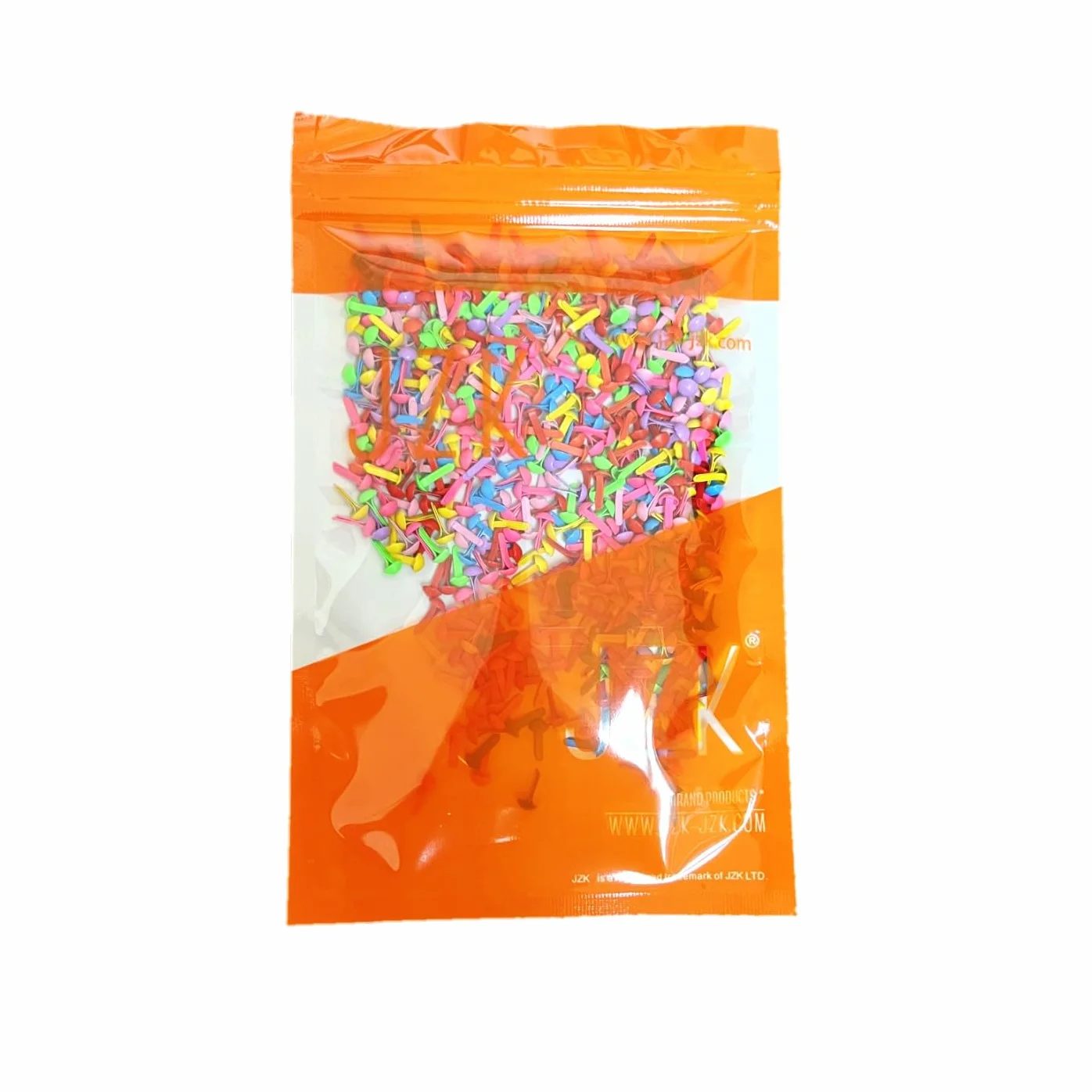 Mini fermacampioni metallo 4mm multicolori 500 pezzi per scrapbooking