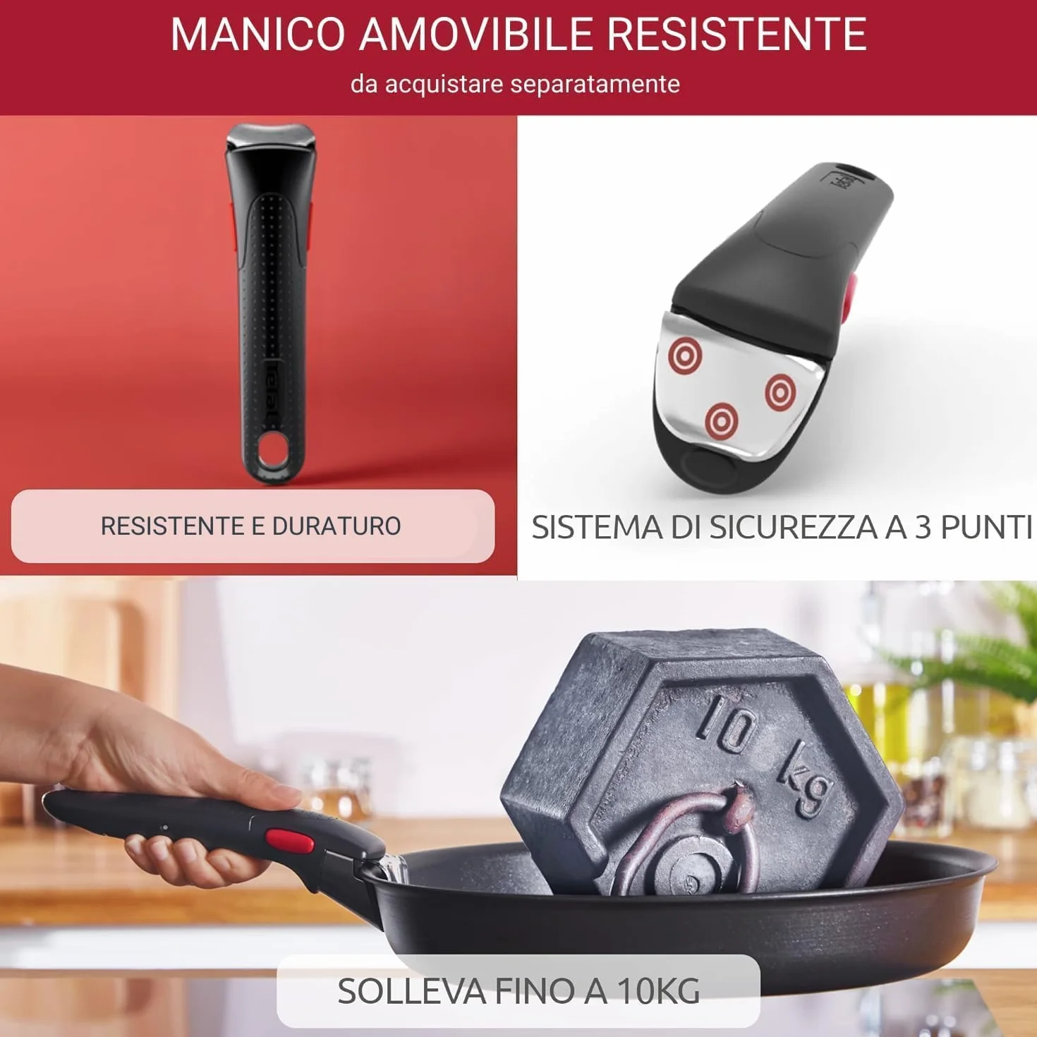 Lagostina Ingenio Inox Set di Pentole e Padelle in Acciaio Inox, 20 Pezzi, Adatto ad Induzione