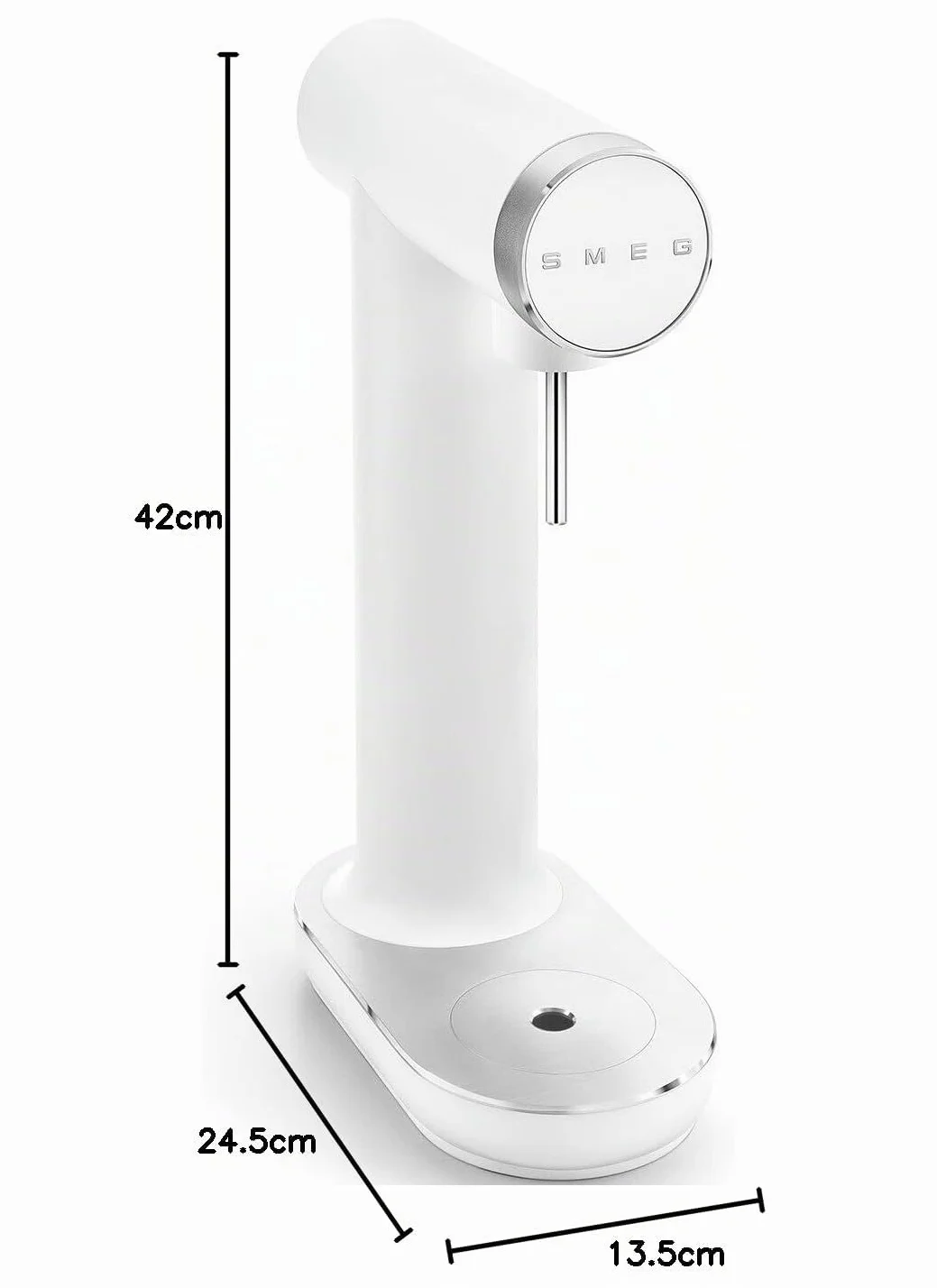 Smeg SKC01WHM Soda Maker 800 ml bianco opaco