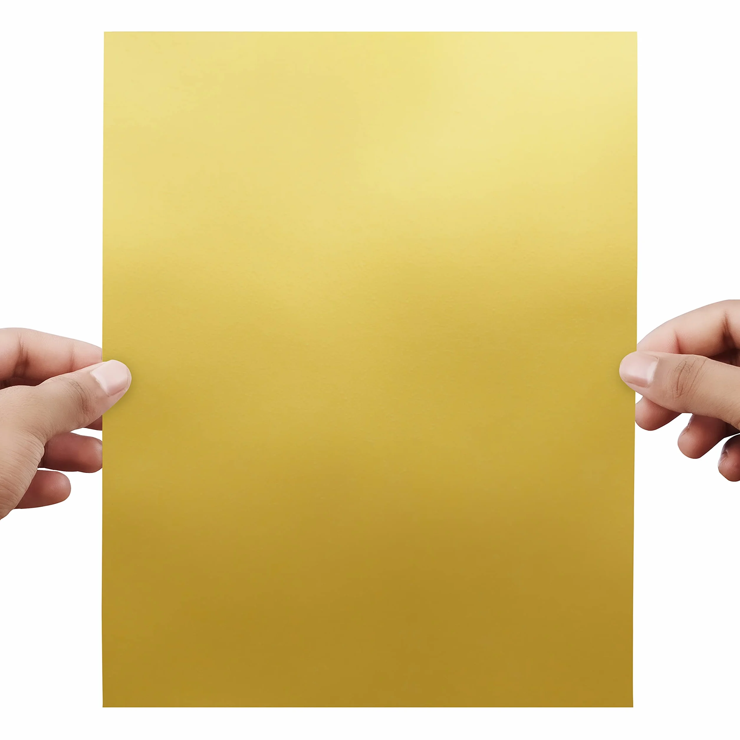 Belle Vous Fogli A4 Colorati Dorati 60 Fogli Carta Perlata Cartoncino Oro 250 g/mq 29,7 x 21 cm per Scrapbooking Inviti Nozze