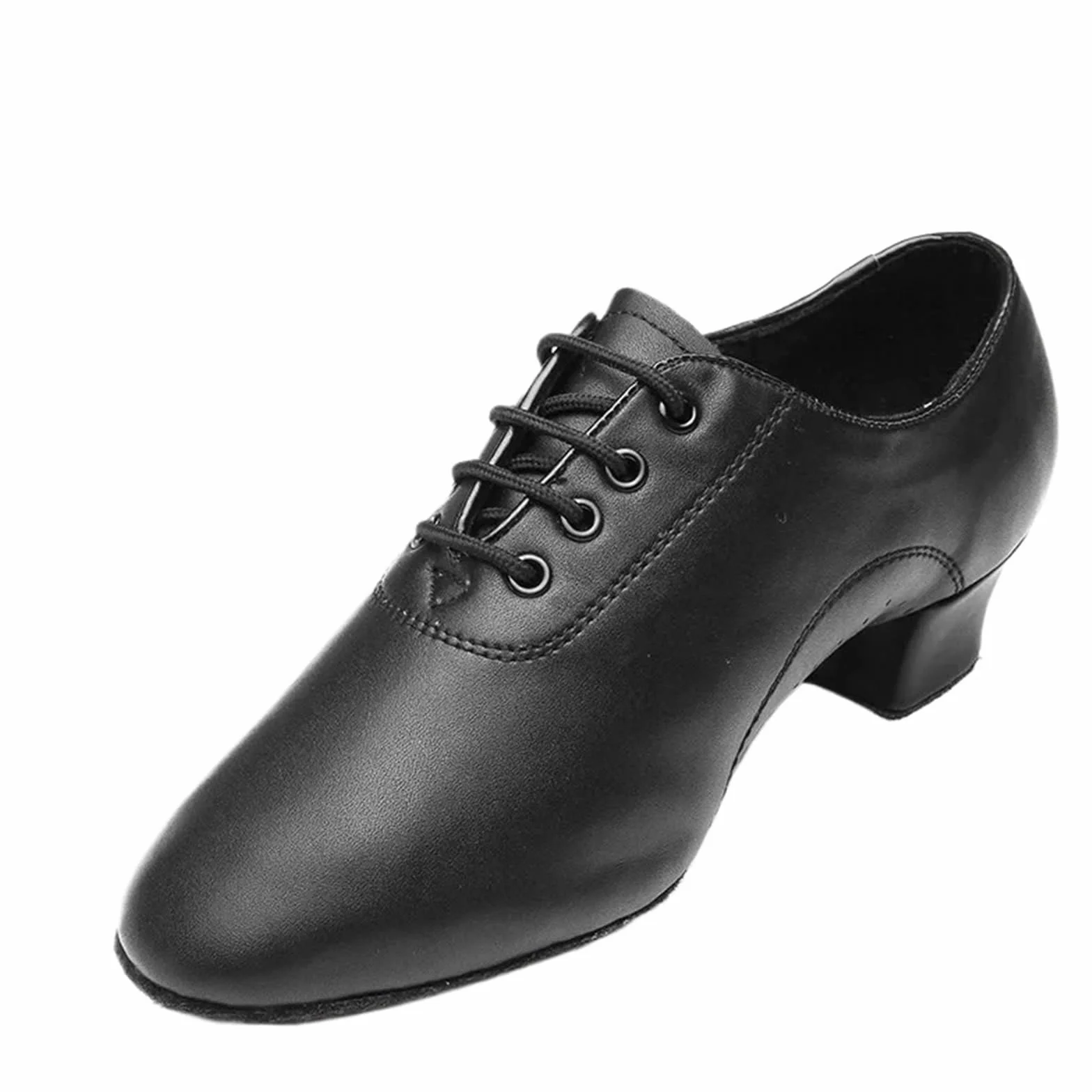 Scarpe da ballo latino americano uomo pelle morbida bambini ragazzi adulti 3.5