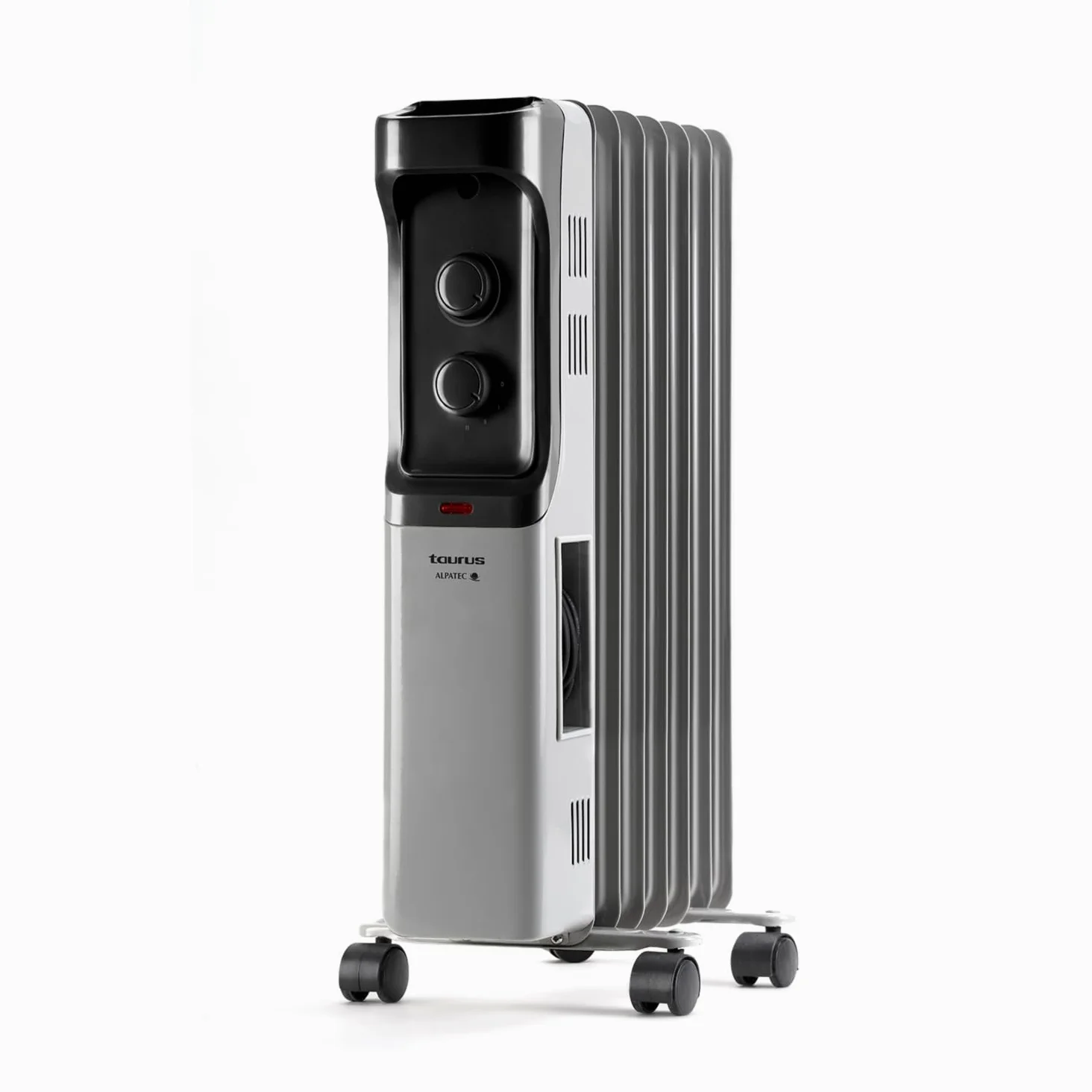 Taurus - Radiatore a olio da 1500W, 7 elementi, termostato, timer