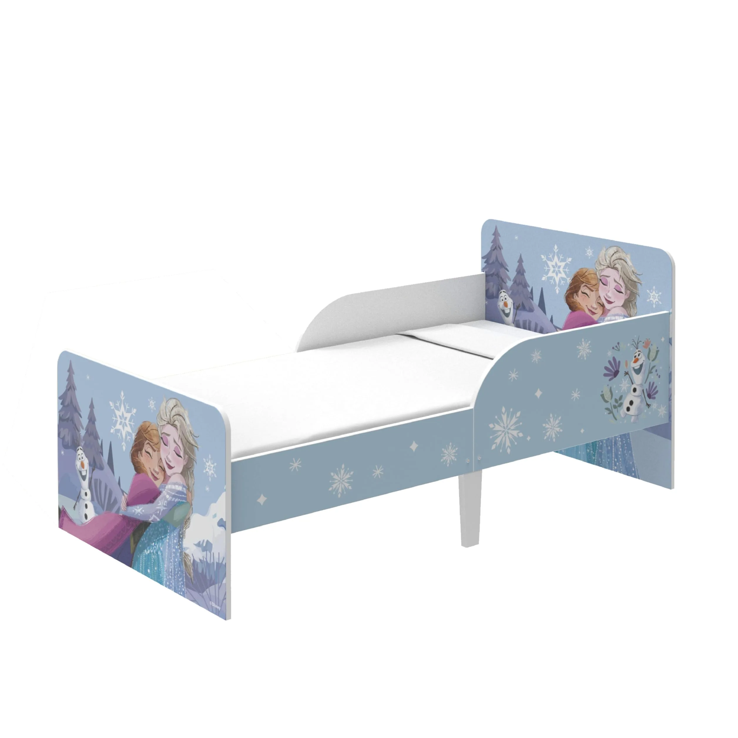 Disney Letto in Legno Elsa ed Anna Frozen