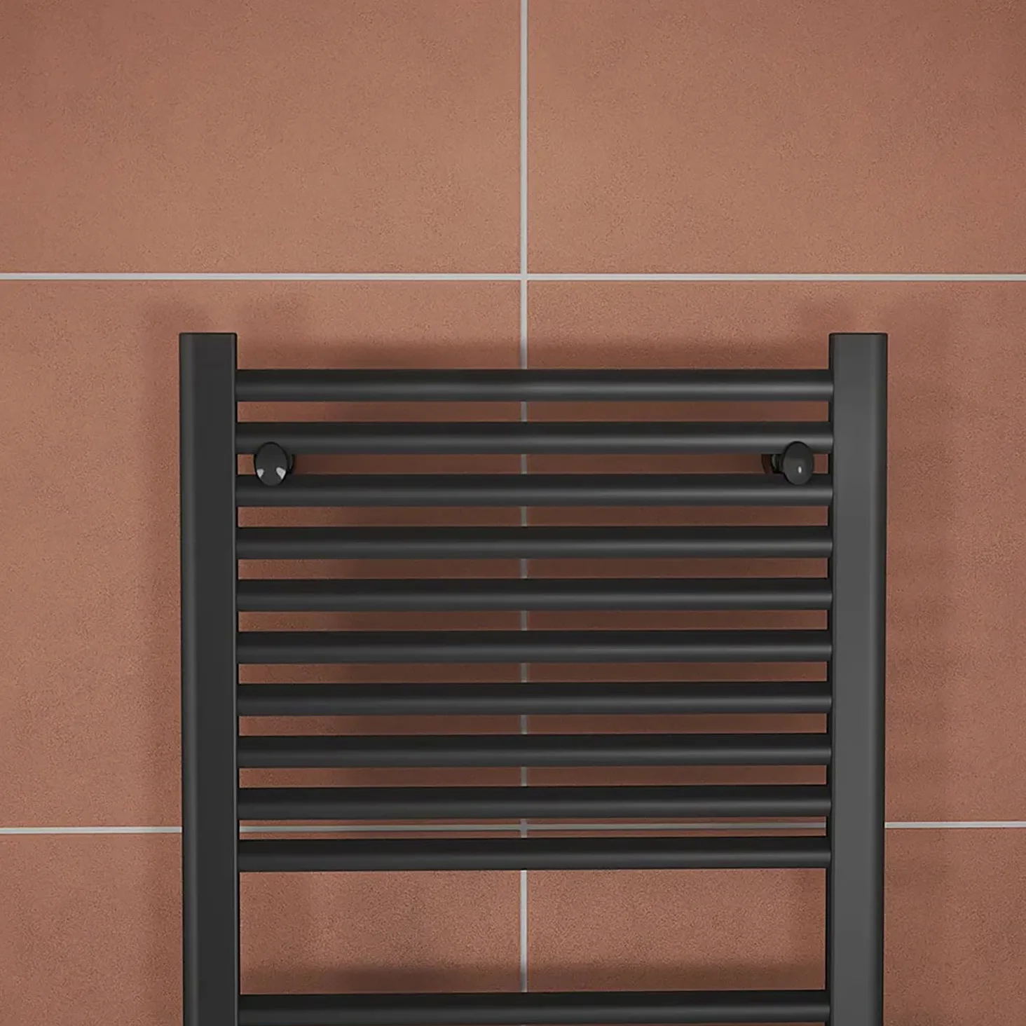 Parama Termoarredo scaldasalviette Idraulico 1800x500 Nero Opaco interasse 450 | Antares