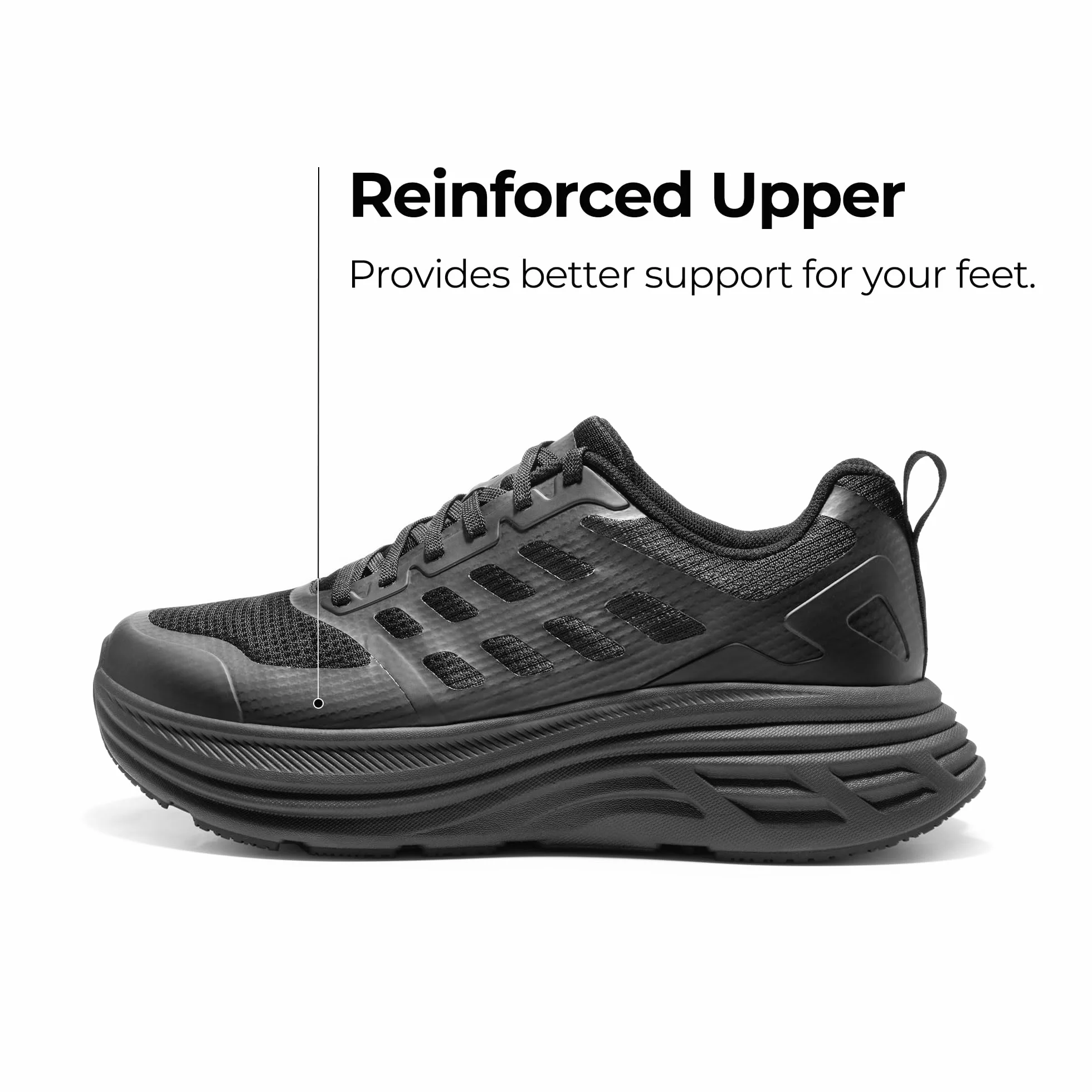 NORTIV 8 Scarpe da Ginnastica da Uomo Scarpe da Corsa Scarpe Sportive da Trekking Leggere e Traspiranti a Mani Libere