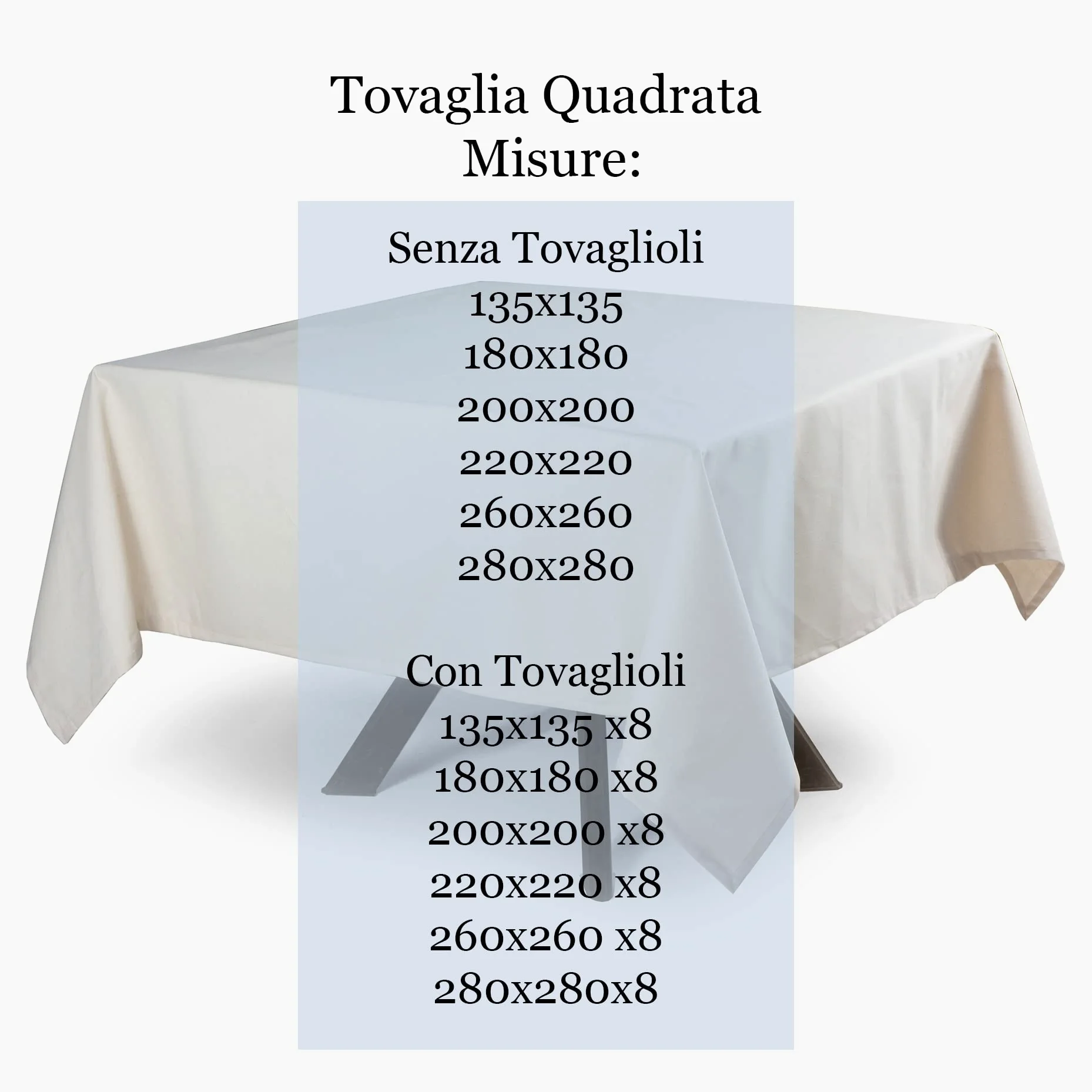 Tovaglia Quadrata Antimacchia da Tavola in Poliestere 100% Effetto Raso Mano Morbida – Copri Tavolo Cucina Impermeabile ed Elegante – Made in Italy - Effetto Lino - 260x260 Rosso 220