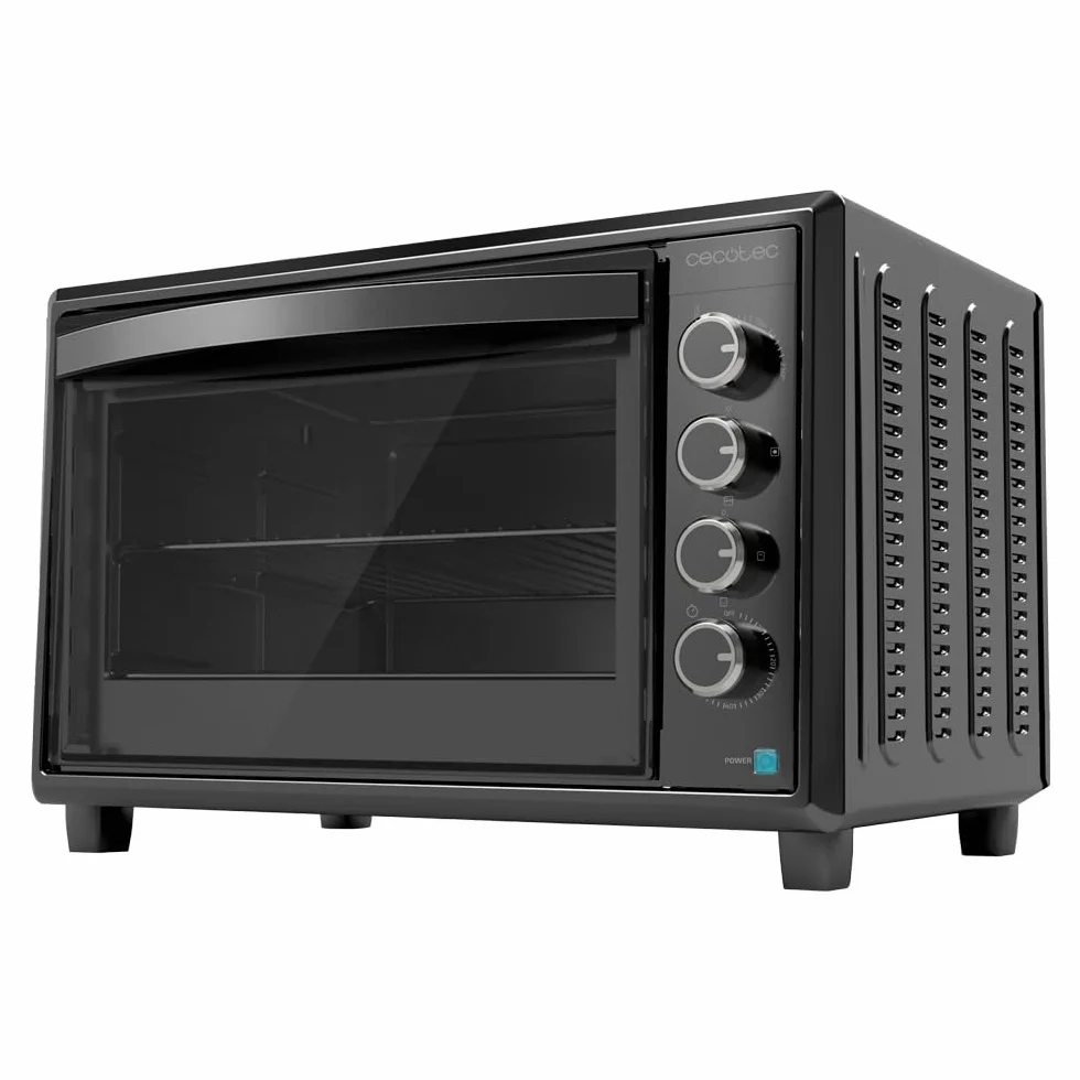 Cecotec Piec Konwekcyjny 60L Bake&Toast 6090 Black Gyro 2200W 12 Funkcji 230°C Podwójna Szyba