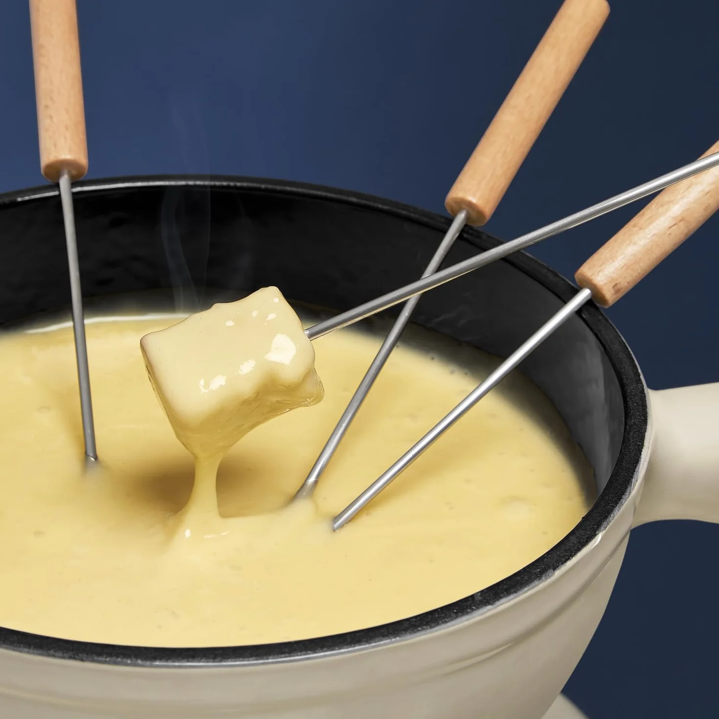 Apparecchio per fonduta in ghisa Mont Blanc