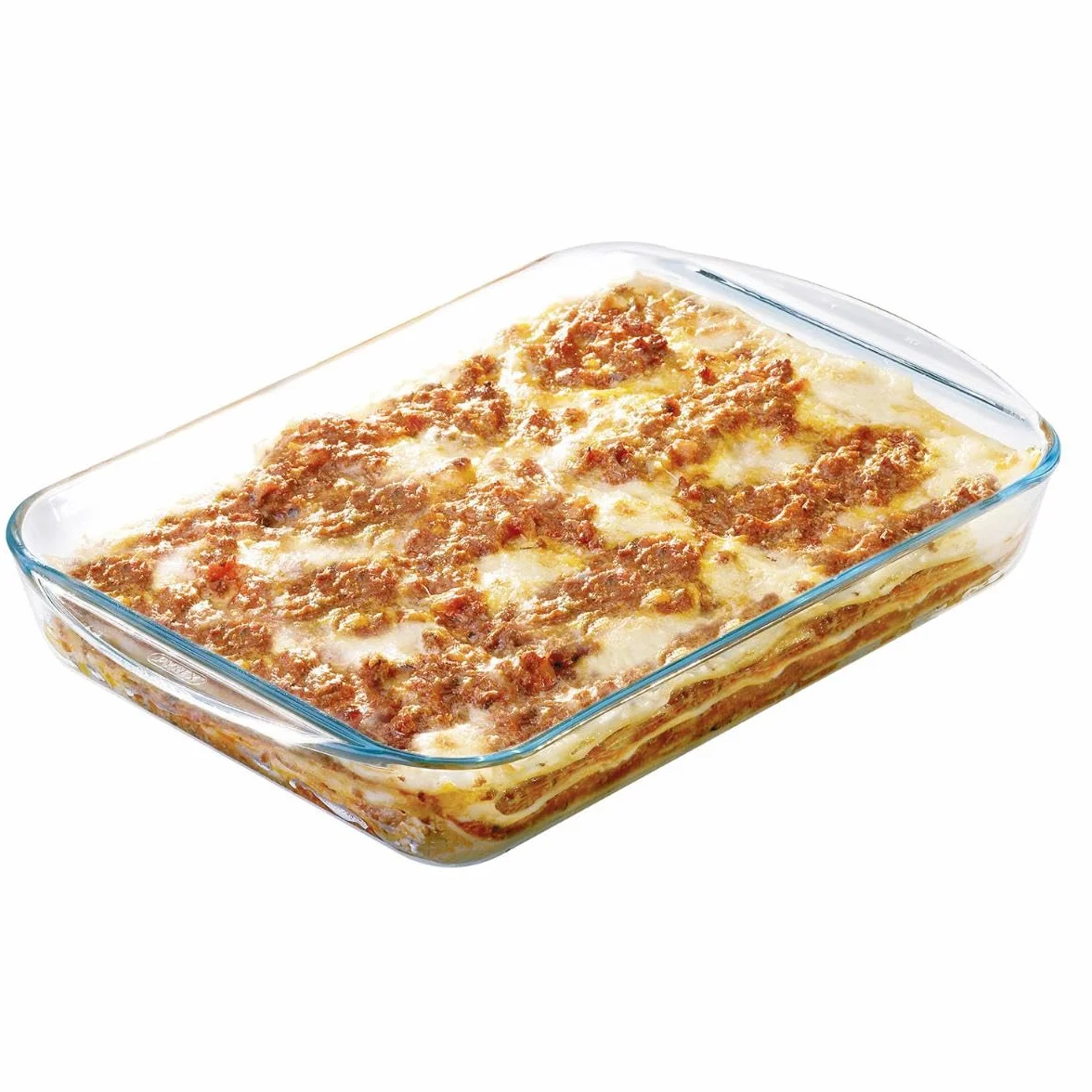 Pyrex Tostapane rettangolare in vetro, 40x27cm