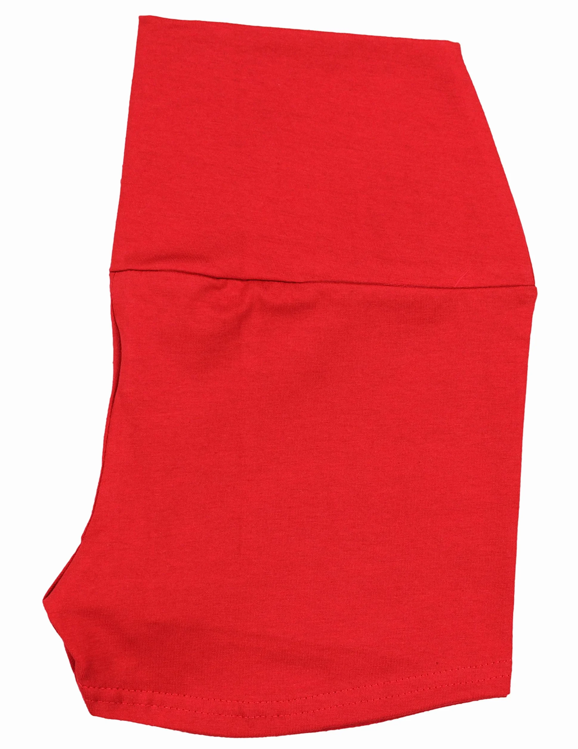 Pantaloncini Corti Hotpants a Vita Alta da Donna