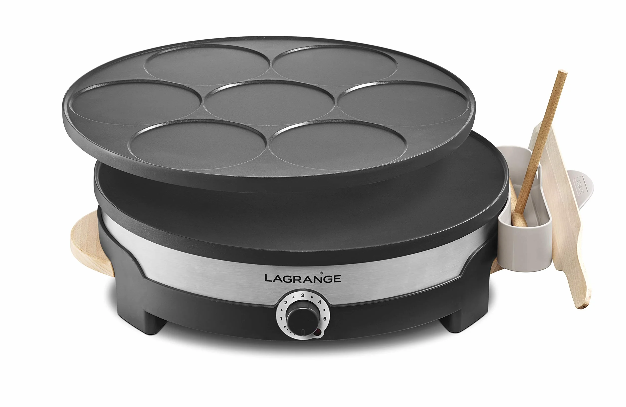 Lagrange Crepper 1500 W Legno Chiaro