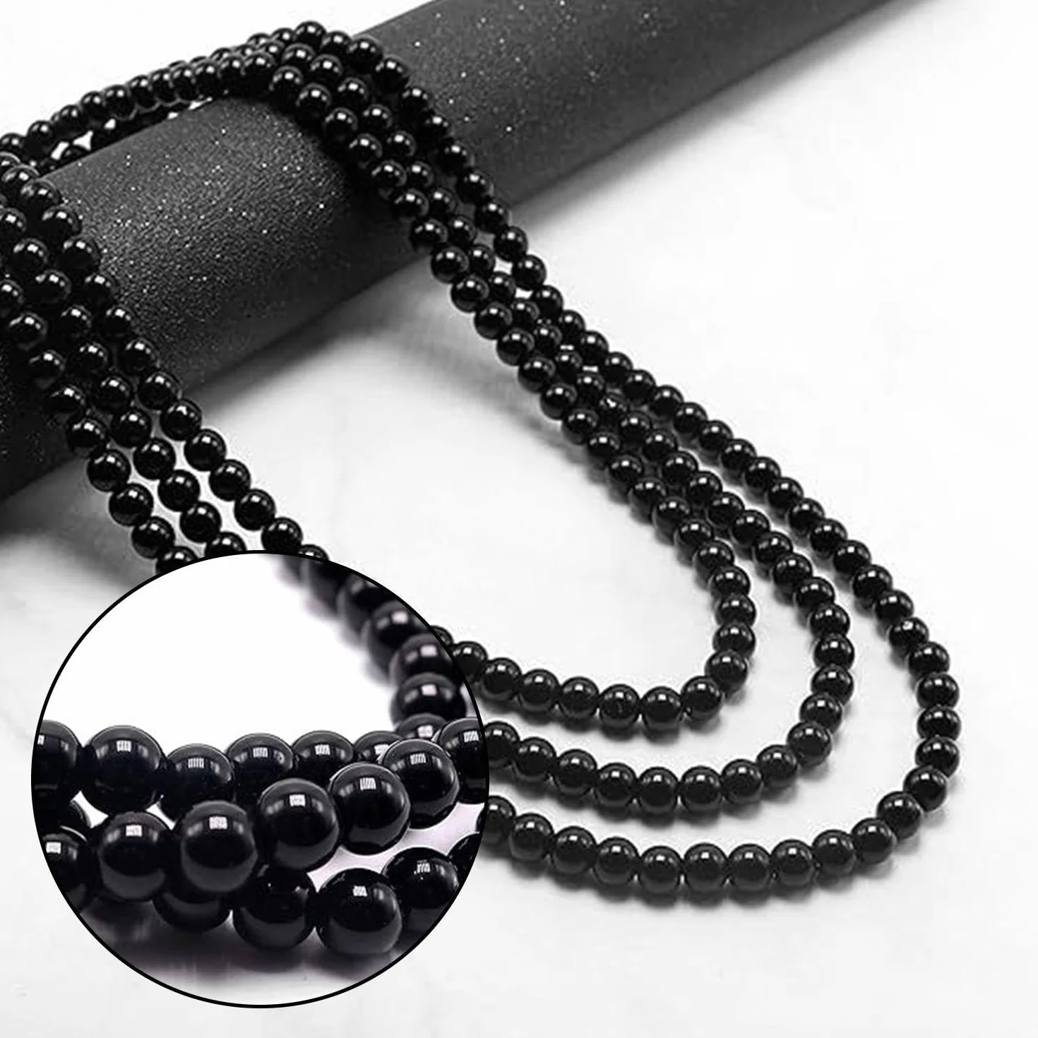SLEEKEE 2 Collane di Perle, Collana di Perle da Donna, Lunga Collana di Perle Finte, Collana Personalizzata di Moda, Gioielli di Perle Multistrato, Accessori di Abbigliamento