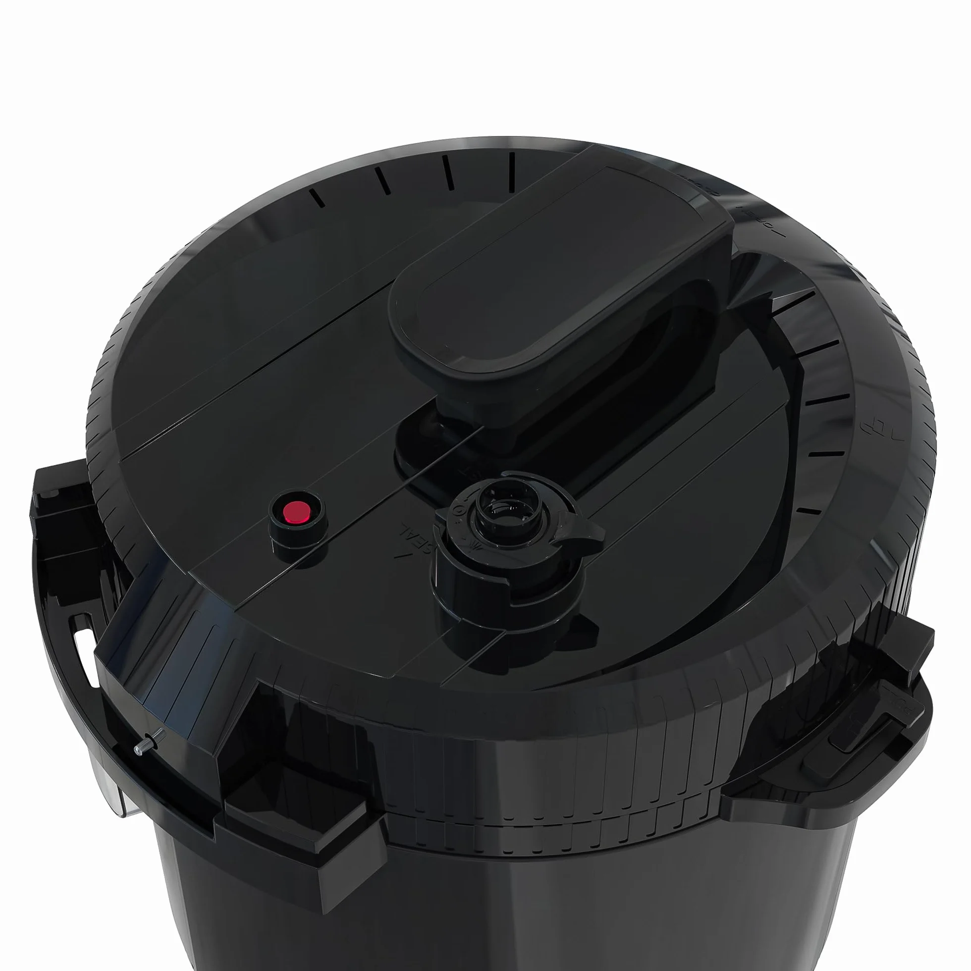 TurboTronic Pentola a Pressione 6L - Multicooker Elettrico Acciaio Inox e Antiaderente, Vapore Cuociriso Cottura Rapida