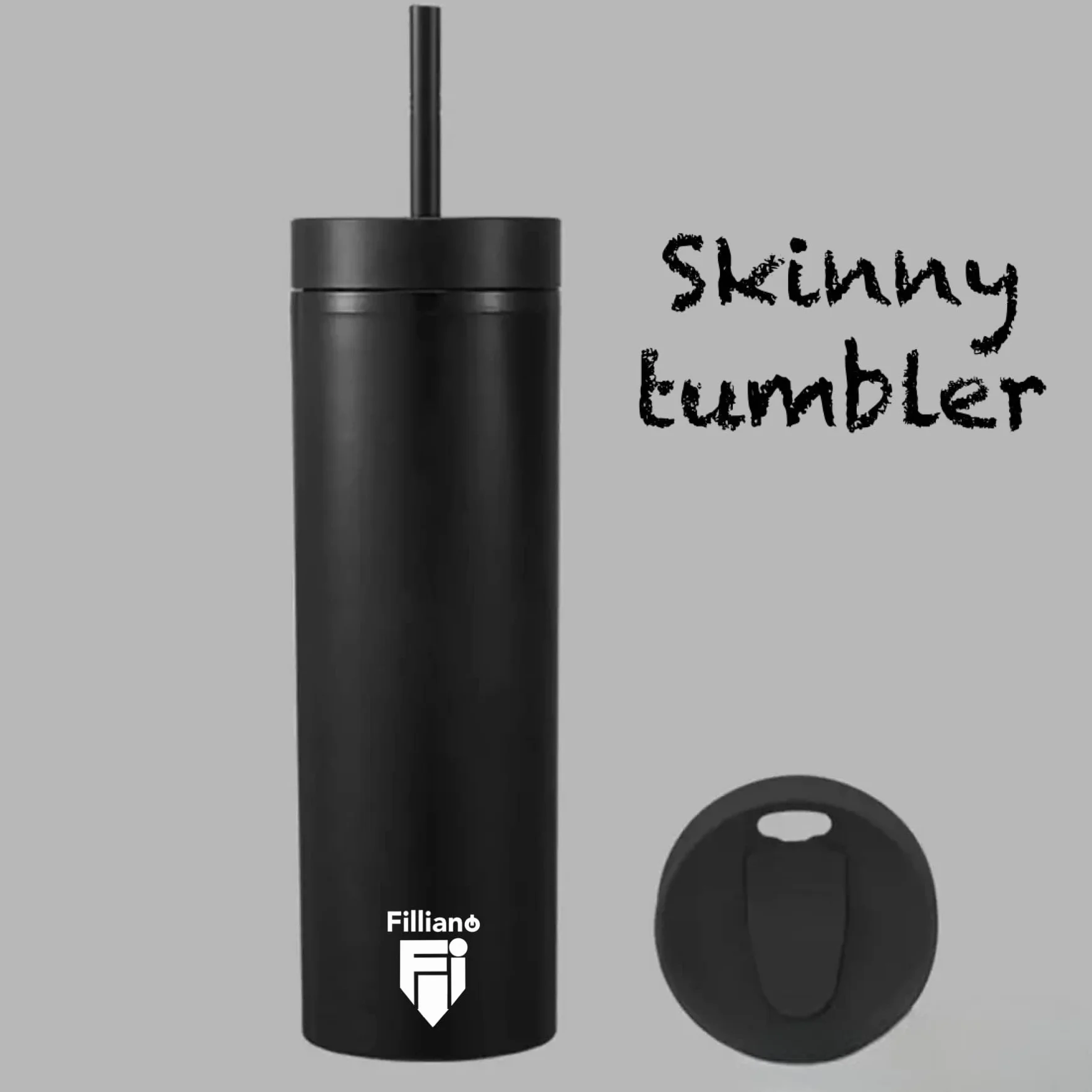 Bicchiere con cannuccia a doppia parete 473ml/16oz Tumbler in acrilico per bevande (Rosa)