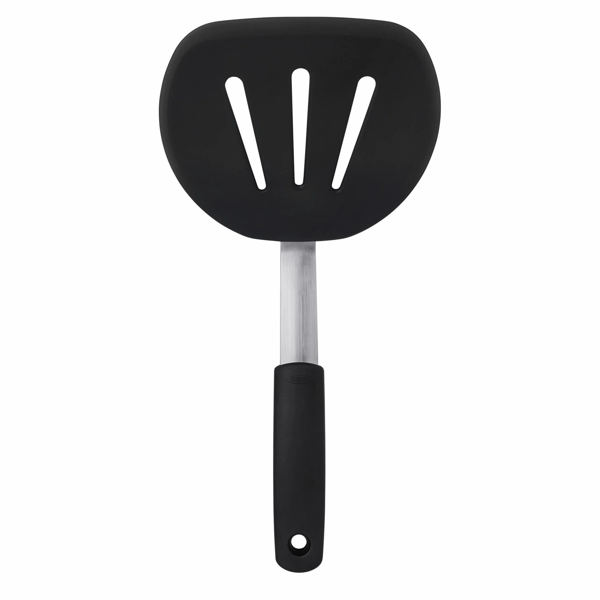Oxo Good Grips Paletta Per Pancake Flessibile In Silicone, Nero