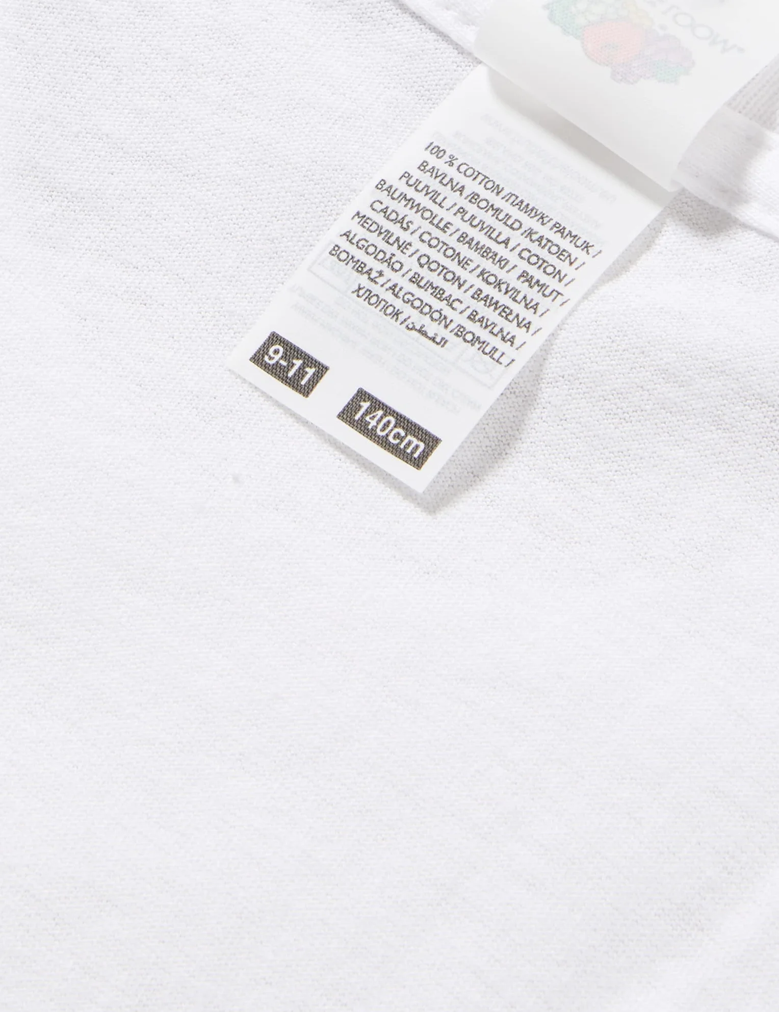 Fruit of The Loom T Originale per Bambini T-Shirt Unisex Pacco da 5