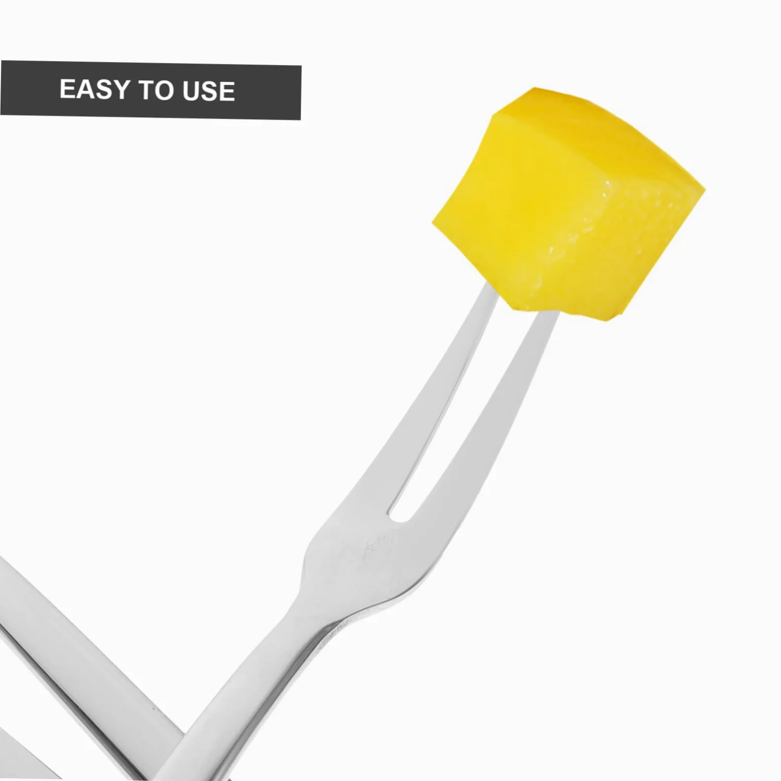 PLAFOPE 8 pezzi Forchette da Frutta in Inossidabile Design Ergonomico per Dessert Antipasti e Insalate Piccole Forchettine Resistenti ed Eleganti per Tavola