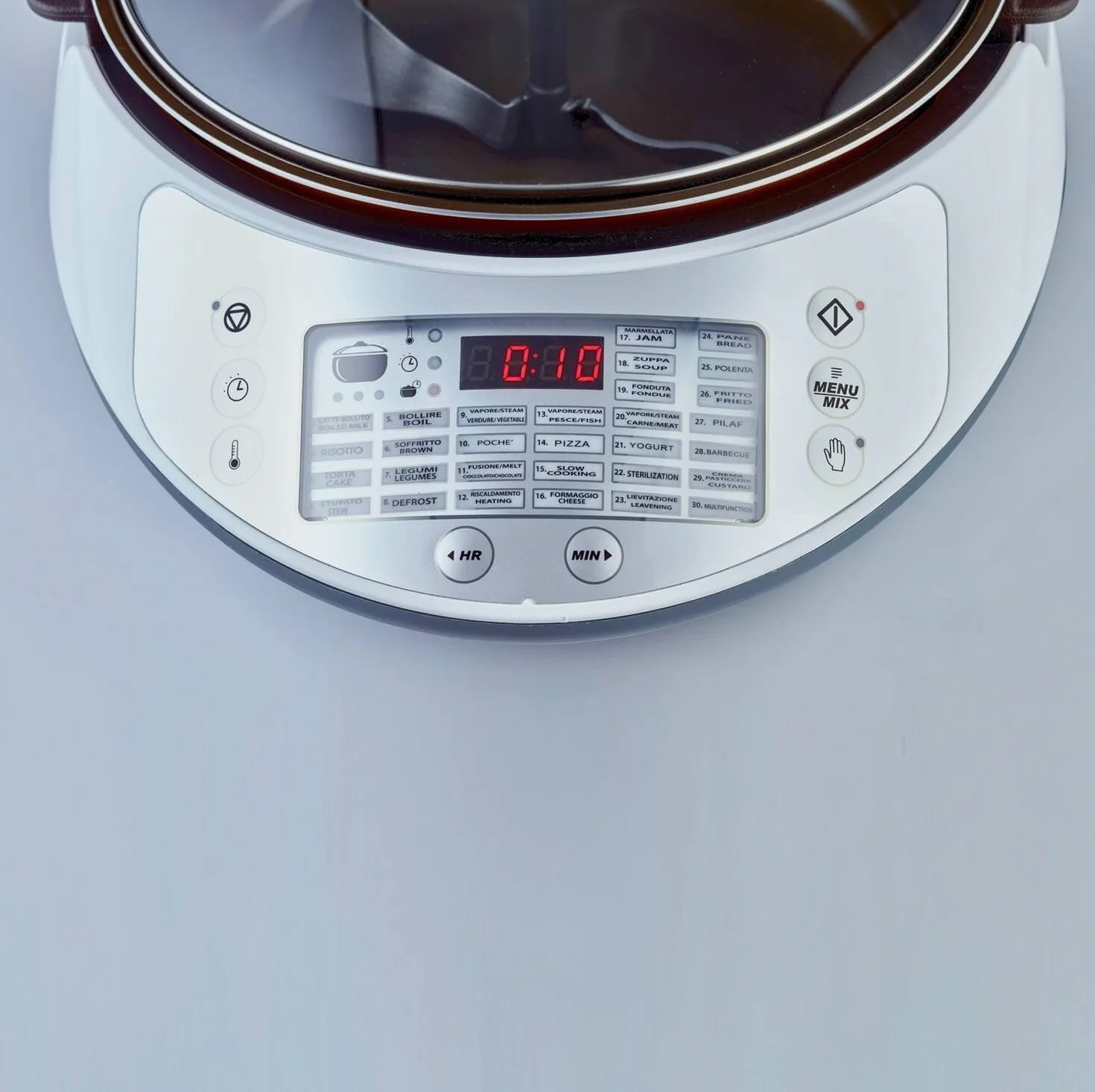Ariete Multicooker Twist 2945, Macchina per Cucinare, Pentola Elettrica Multifunzione 5L 1900W Bianco