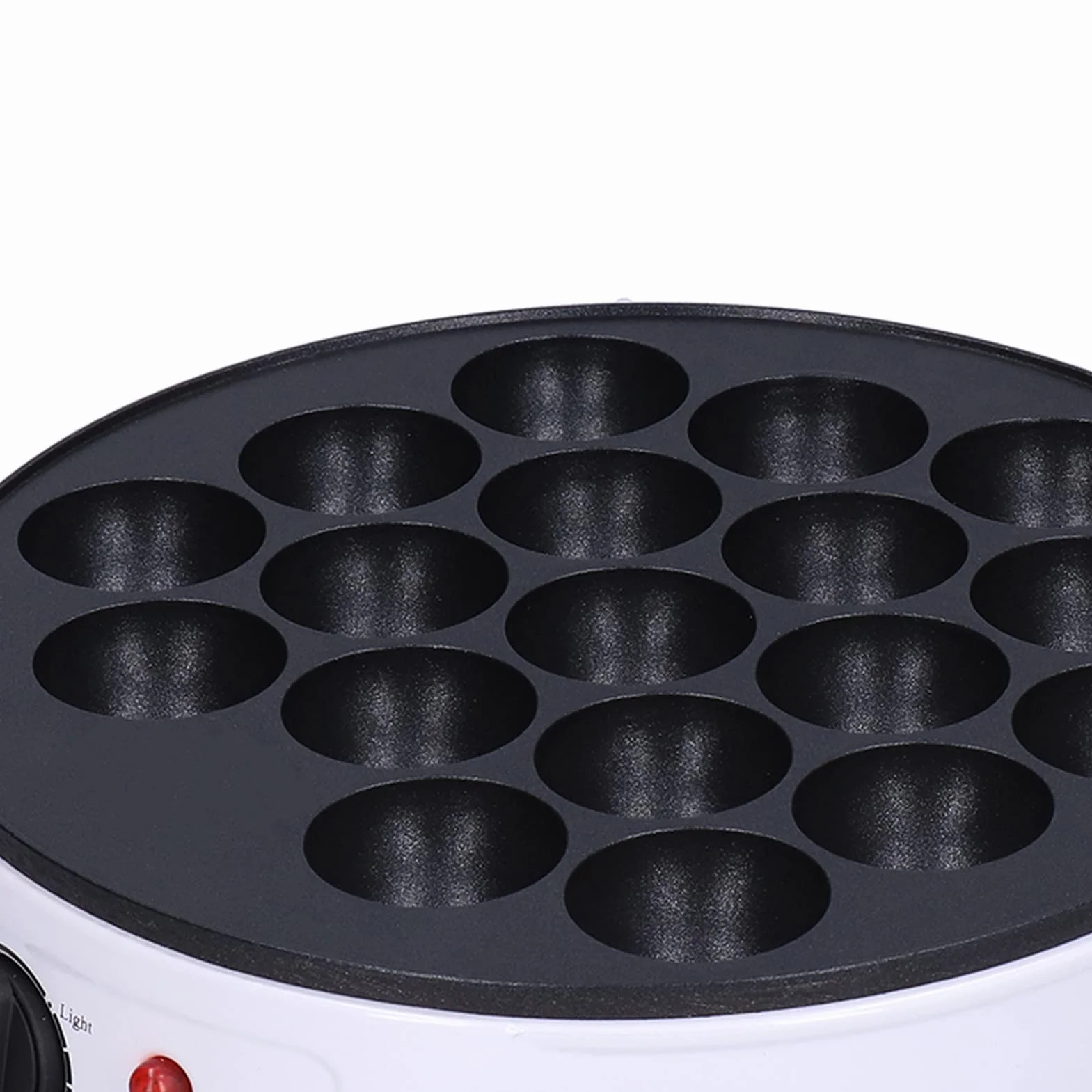 Takoyaki Maker 750 W antiaderente Octopus Grill vassoio 18 fori riscaldamento a due lati