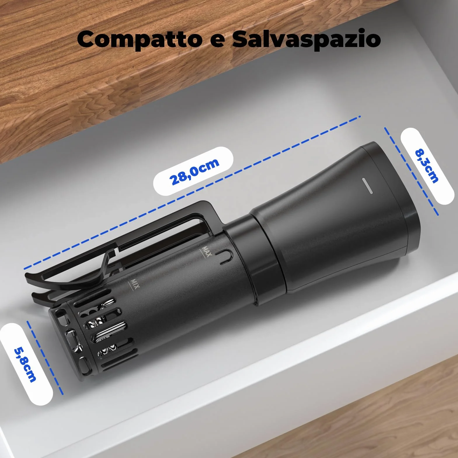 Sous Vide Roner 1000W Cucina a Bassa Temperatura Circolatore Termico Professionale
