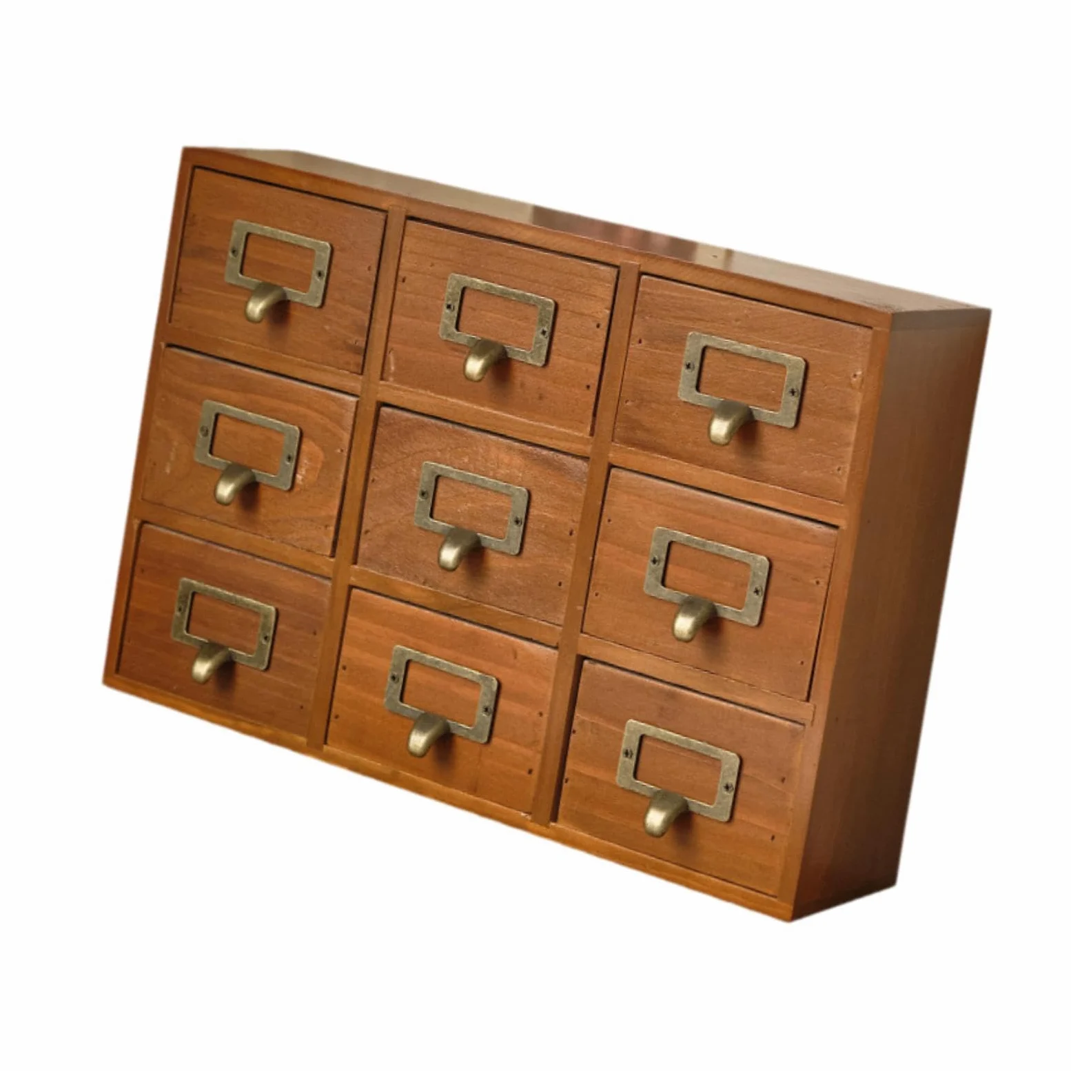 Cassettiera da tavolo vintage in legno, organizer per cassetti da ufficio, per soggiorno, utilizzabile a lungo, cassettiera da tavolo in legno,