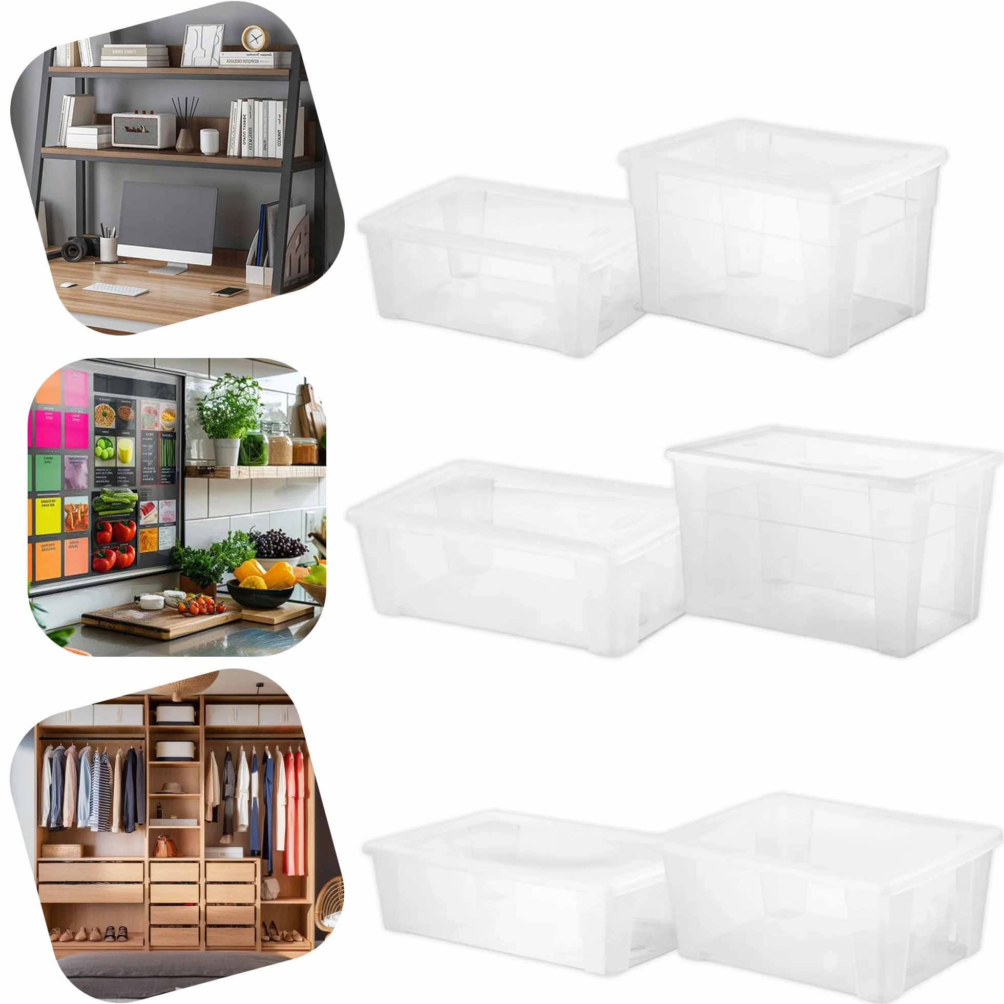 Stefanplast Visualbox Visual Box XXL Hight Bianco 60x40x35 cm