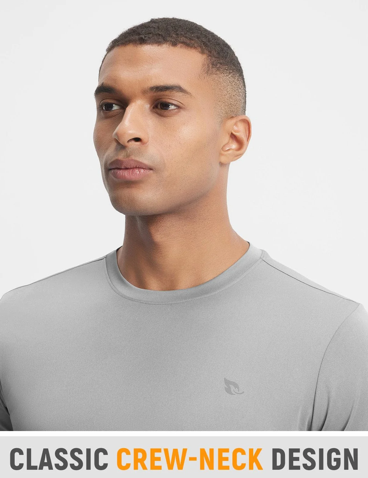 baleaf Maglietta UV da uomo per sport all'aria aperta, maglietta da nuoto, rashguard acqua, trekking