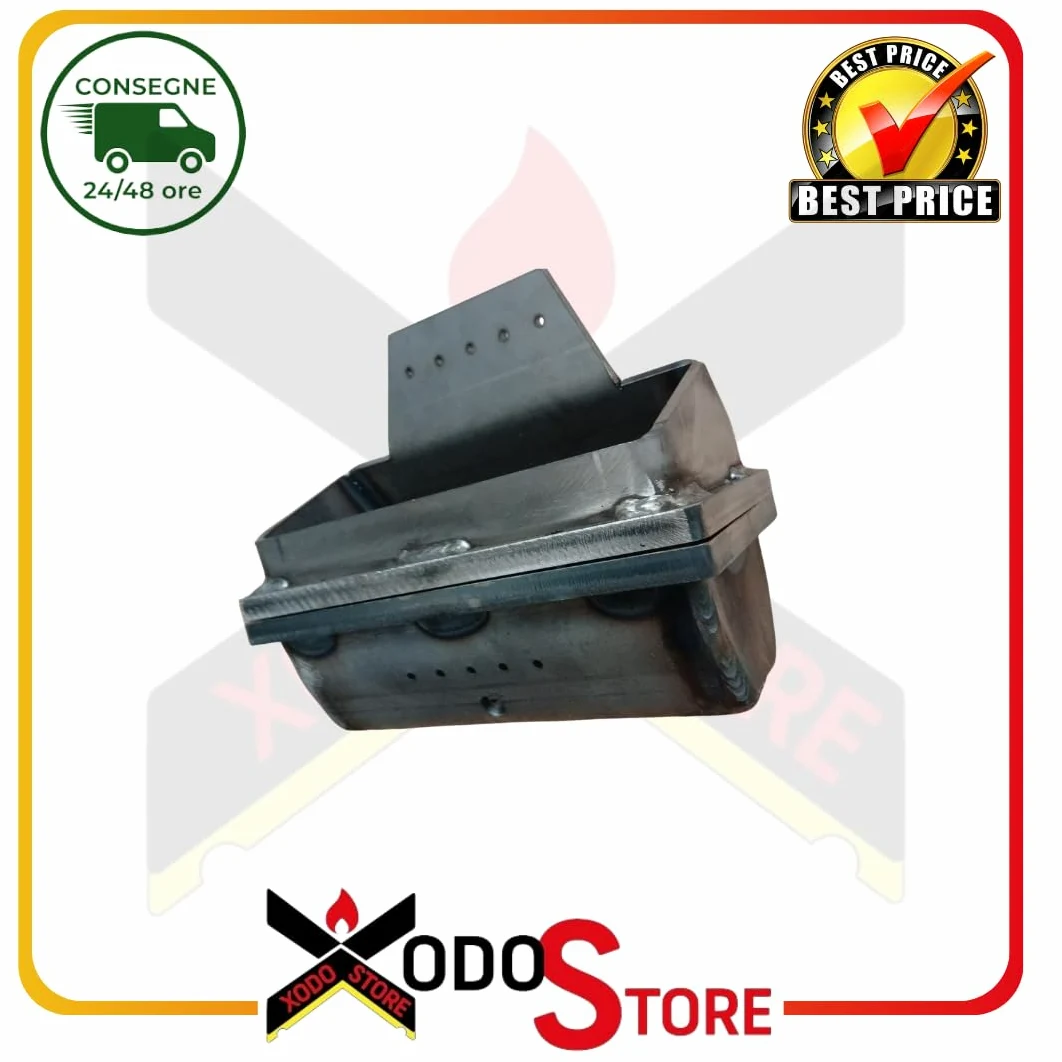 Braciere Completo in Acciaio Inox per Stufa MCZ - Cod. Compatibile 4130870 | Crogiolo | Per Modelli Athos HYDRO 14 kW, Athos Power HYDRO 24 kW, Nova HYDRO, Polar HYDRO
