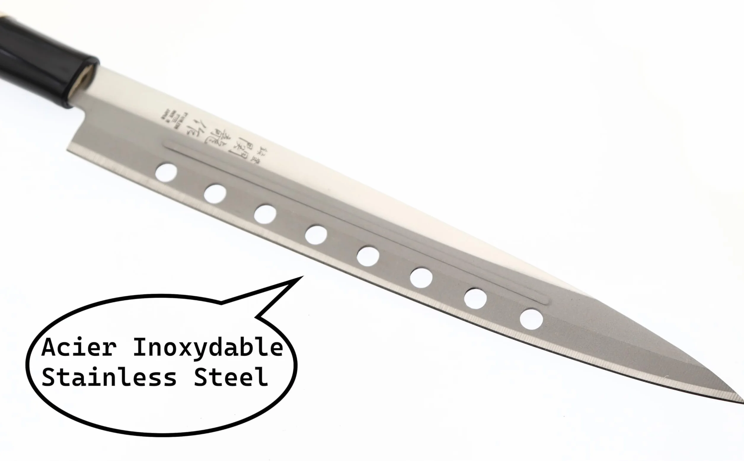 Coltello Giapponese Yanagiba Sashimi Sushi 21 cm Acciaio Inossidabile Prodotto in Giappone