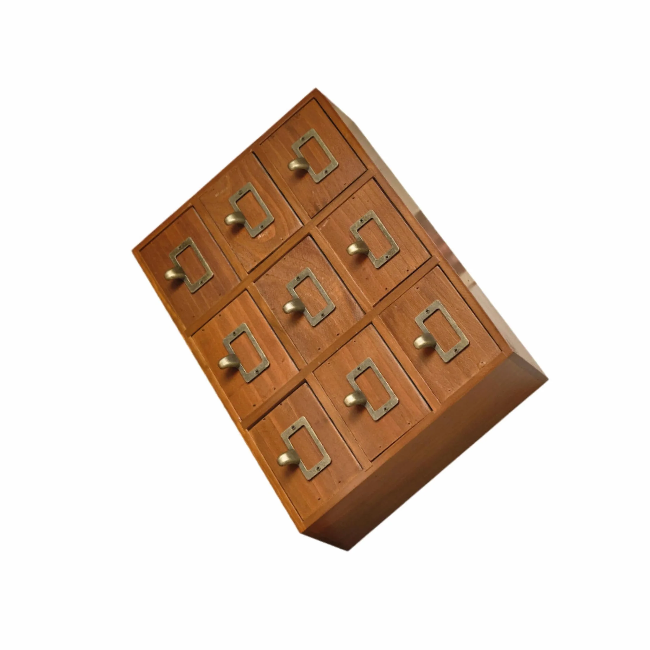 Cassettiera da tavolo vintage in legno, organizer per cassetti da ufficio, per soggiorno, utilizzabile a lungo, cassettiera da tavolo in legno,
