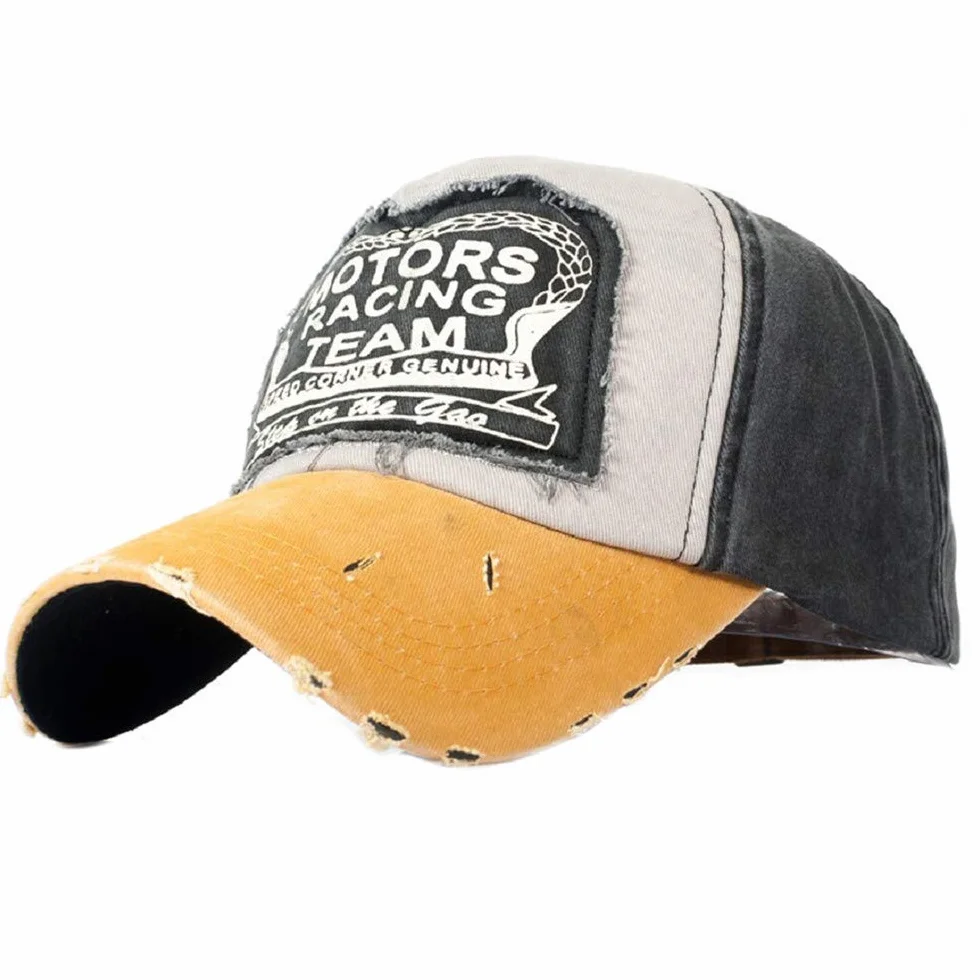 Tuopuda Cappellino Baseball Vintage Snapback Berretto da Baseball Cotone Moto