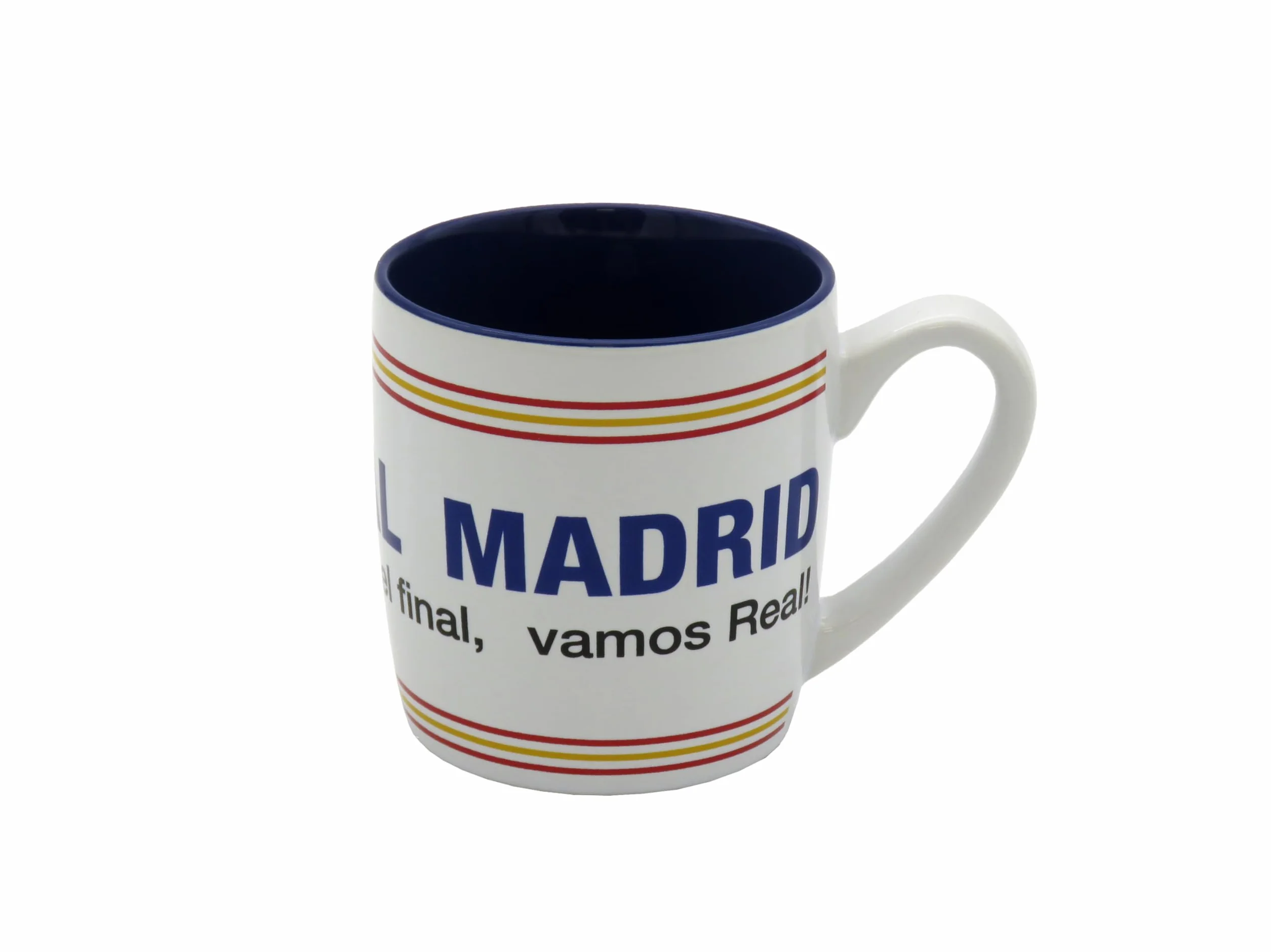 Real Madrid tazza in ceramica bianca originale ufficiale