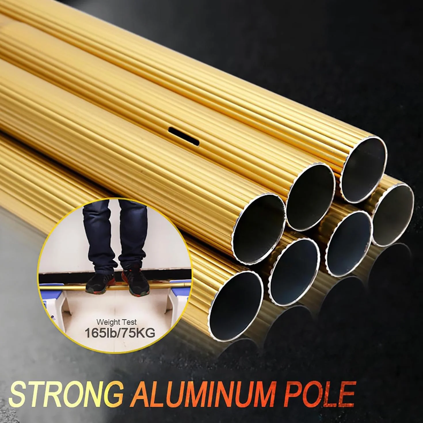 3,6-9M Di Pulizia Della Finestra, Kit Detergente Per Finestre, Polo Alimentato Ad Acqua/tubo, Attrezzatura Per La Pulizia Della Finestra, Pulizia Di Pannelli Fotovoltaici, 7.2M/55cm brush head