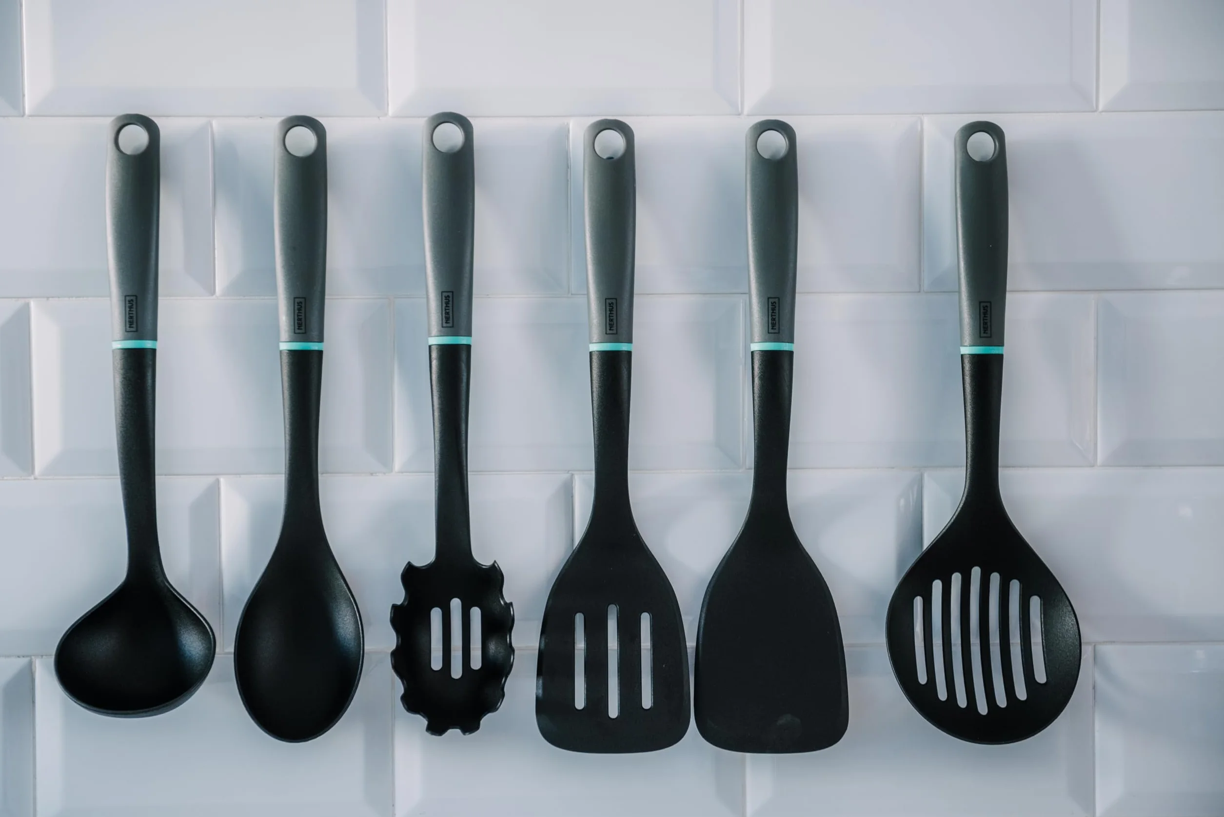 Nerthus FIH 1240 cucchiaio pasta spaghetti antiaderente senza BPA utensile cucina quotidiana