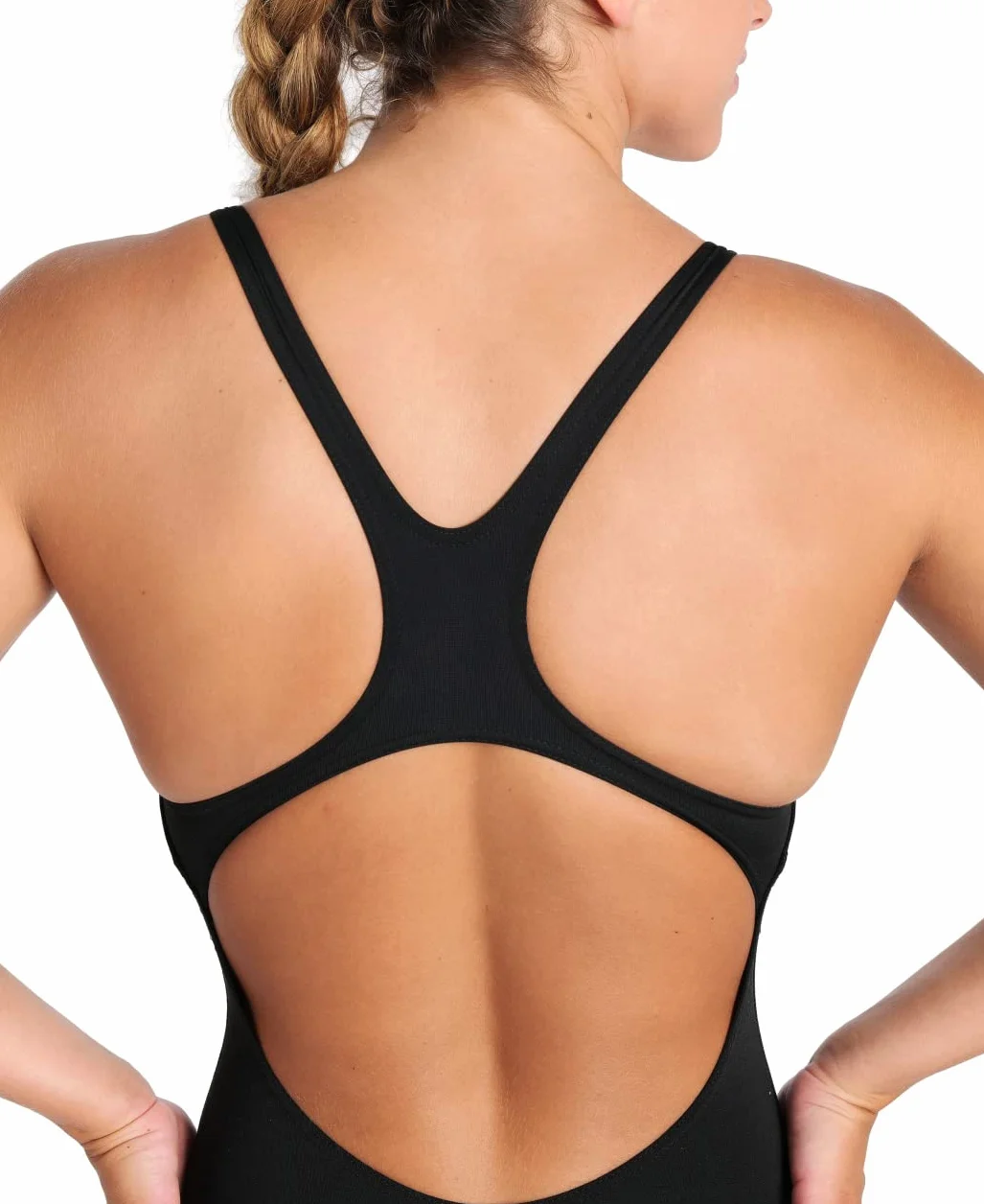 arena Solid Swim Pro Team Costume Intero Donna, Costume da Bagno ad Asciugatura Rapida, Costume da Bagno Sportivo in Tessuto arena MaxLife Eco con Massima Resistenza al Cloro e Protezione UV UPF 50+