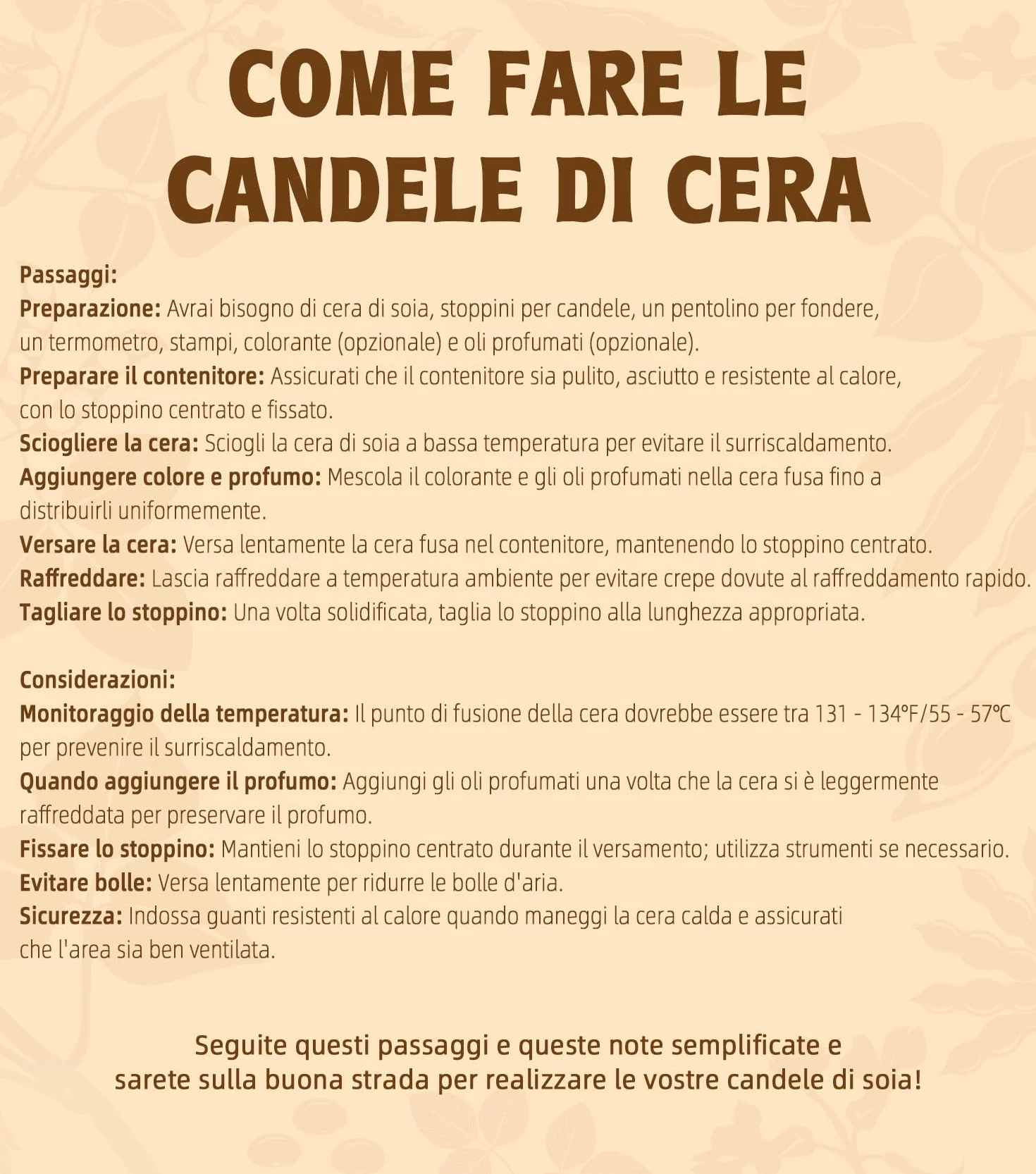 Cera di Soia Fiocchi per Candele 5KG, Premium Natural Cera per Candele Fai da Te