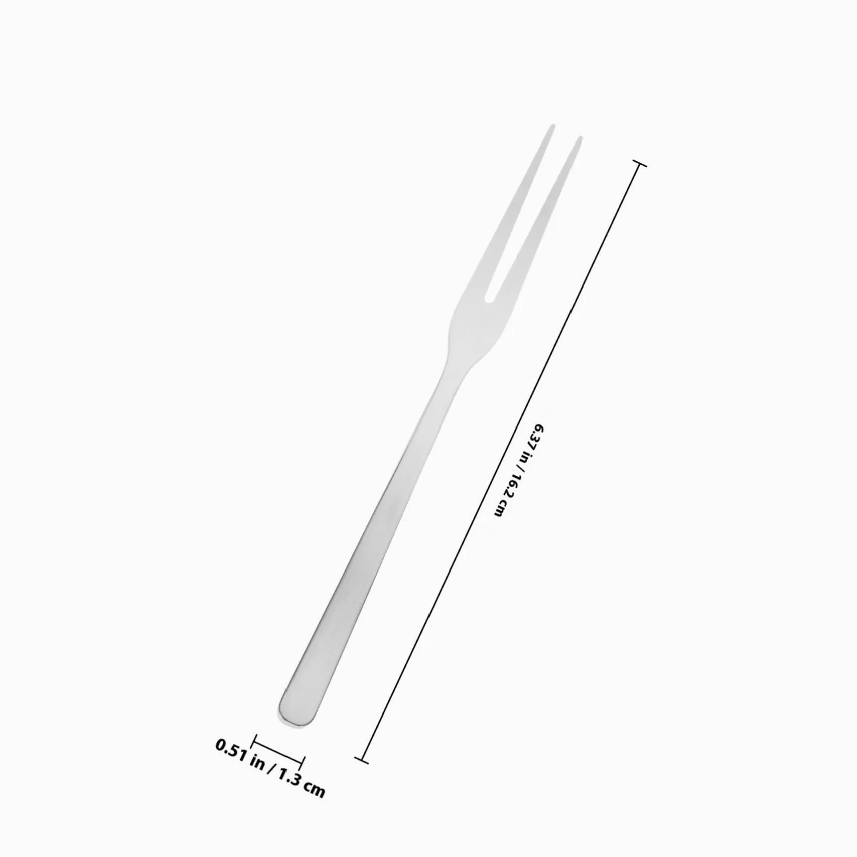VALICLUD 8pezzi Forchette in Acciaio Inox di Forchette Piccole per Antipasti Insalata e Frutta da Dessert per Feste e Menù