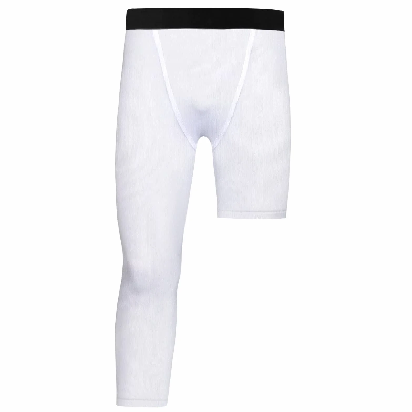 2-Pack Bambino Pantaloni a Compressione Monopiede 3/4 Leggings per Basket Running Capri Collant Sport Athletic Base Layer