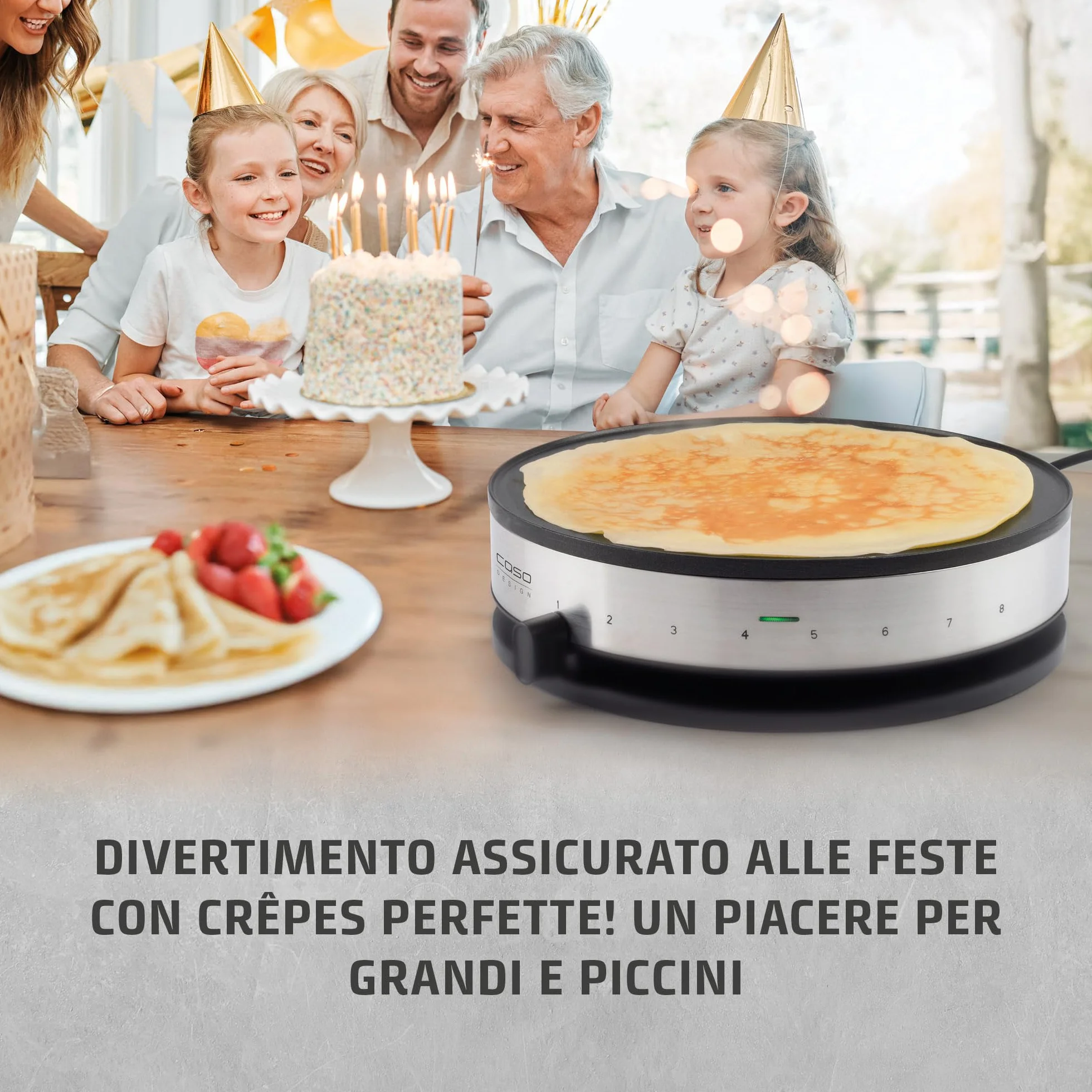 Caso 2930 Crepes Maker 33 cm 1300 W
