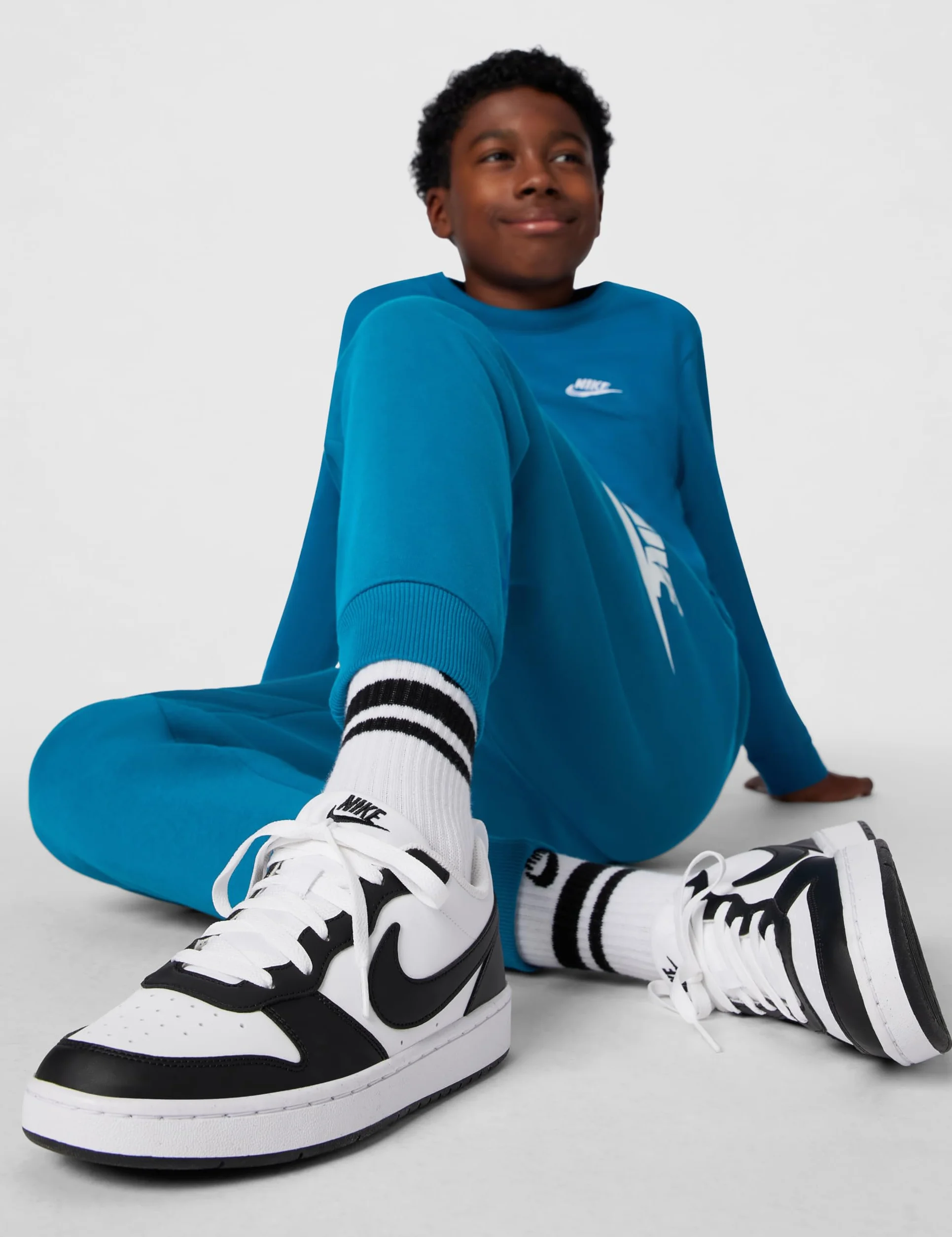 NIKE Court Borough Low Recraft Sneaker Kinder