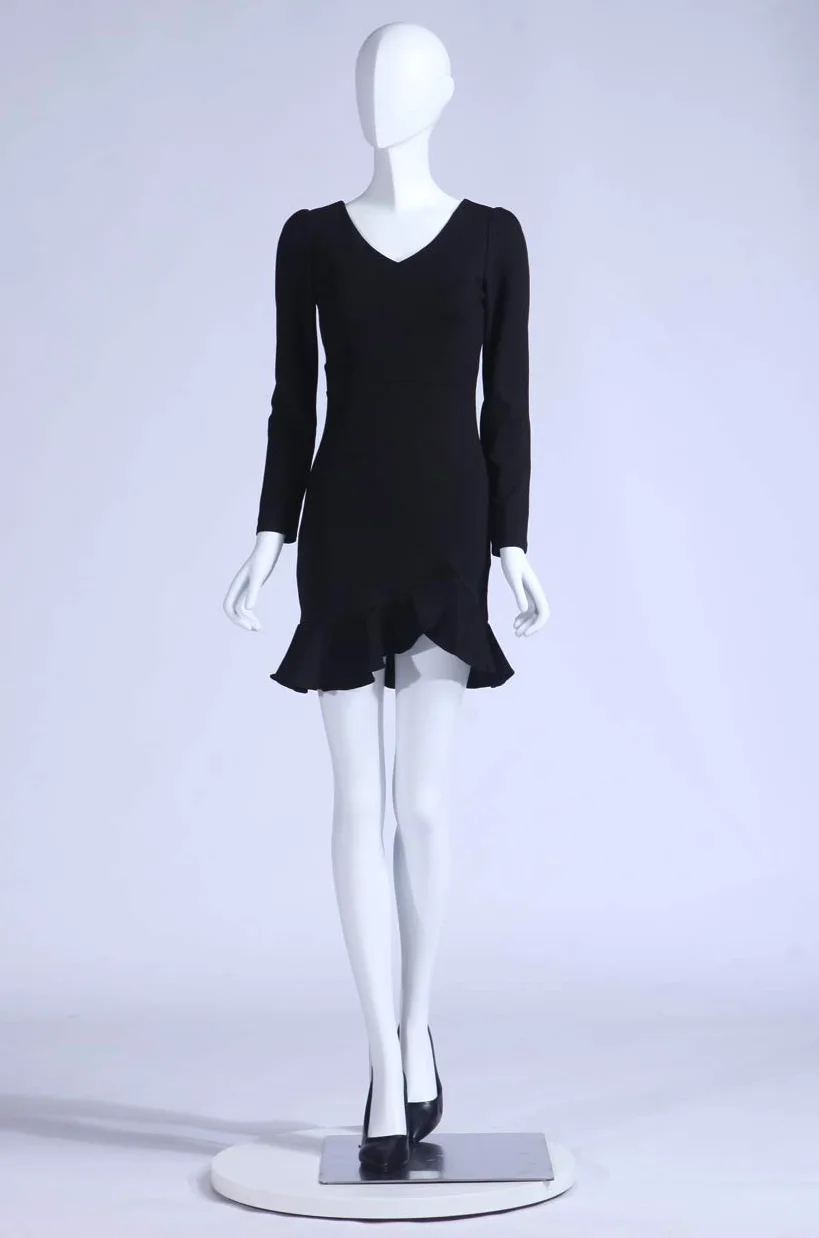 S-12 Donna Femminile Manichino Testa Astratta Nuovo Maschio Femmina Eurotondisplay bella astratta Bianco Opaco verniciato (S-12 Donna Femmina)