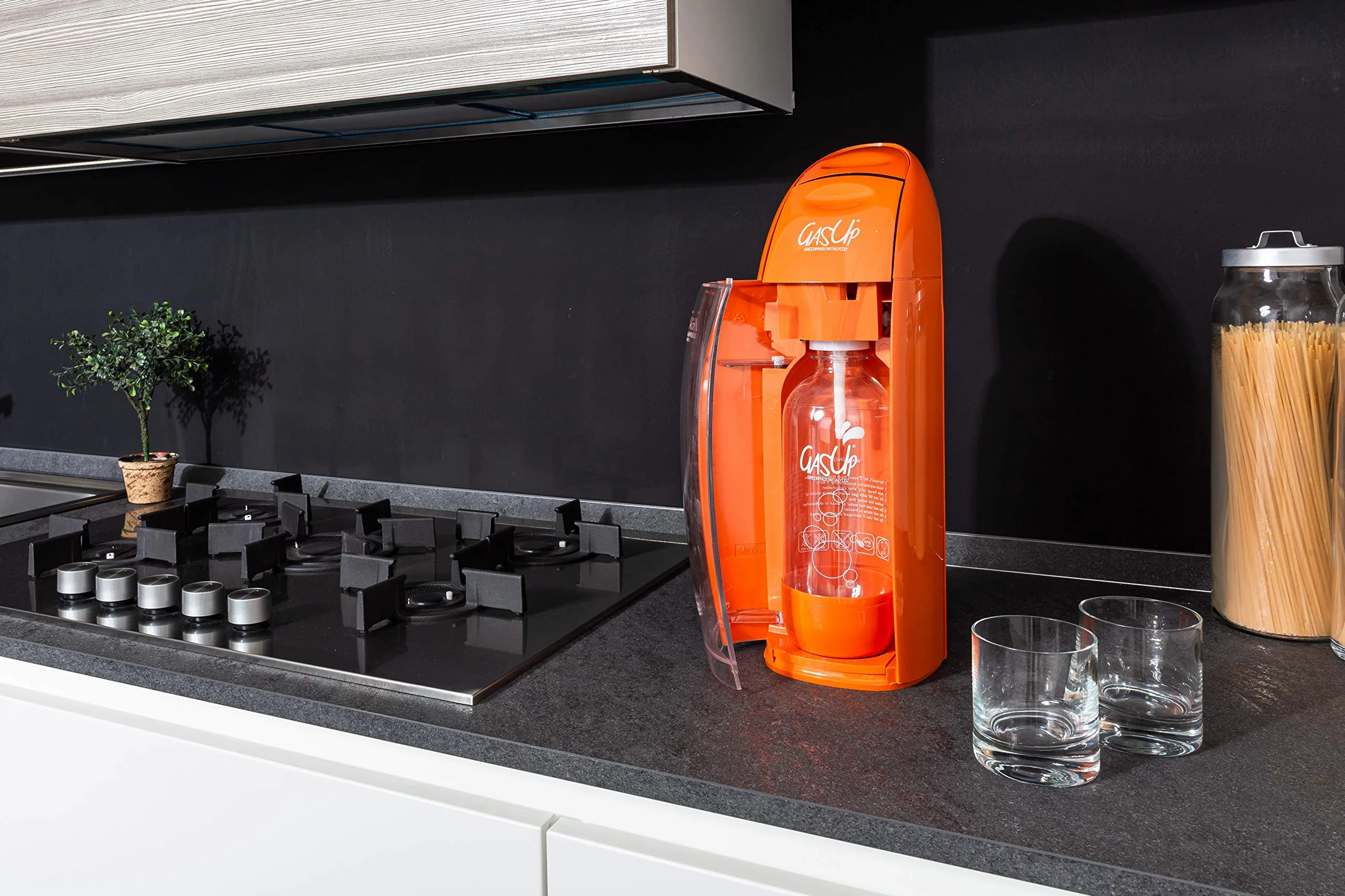 Gasatore d'acqua Frizzante GasUp Mod. Italia Arancione