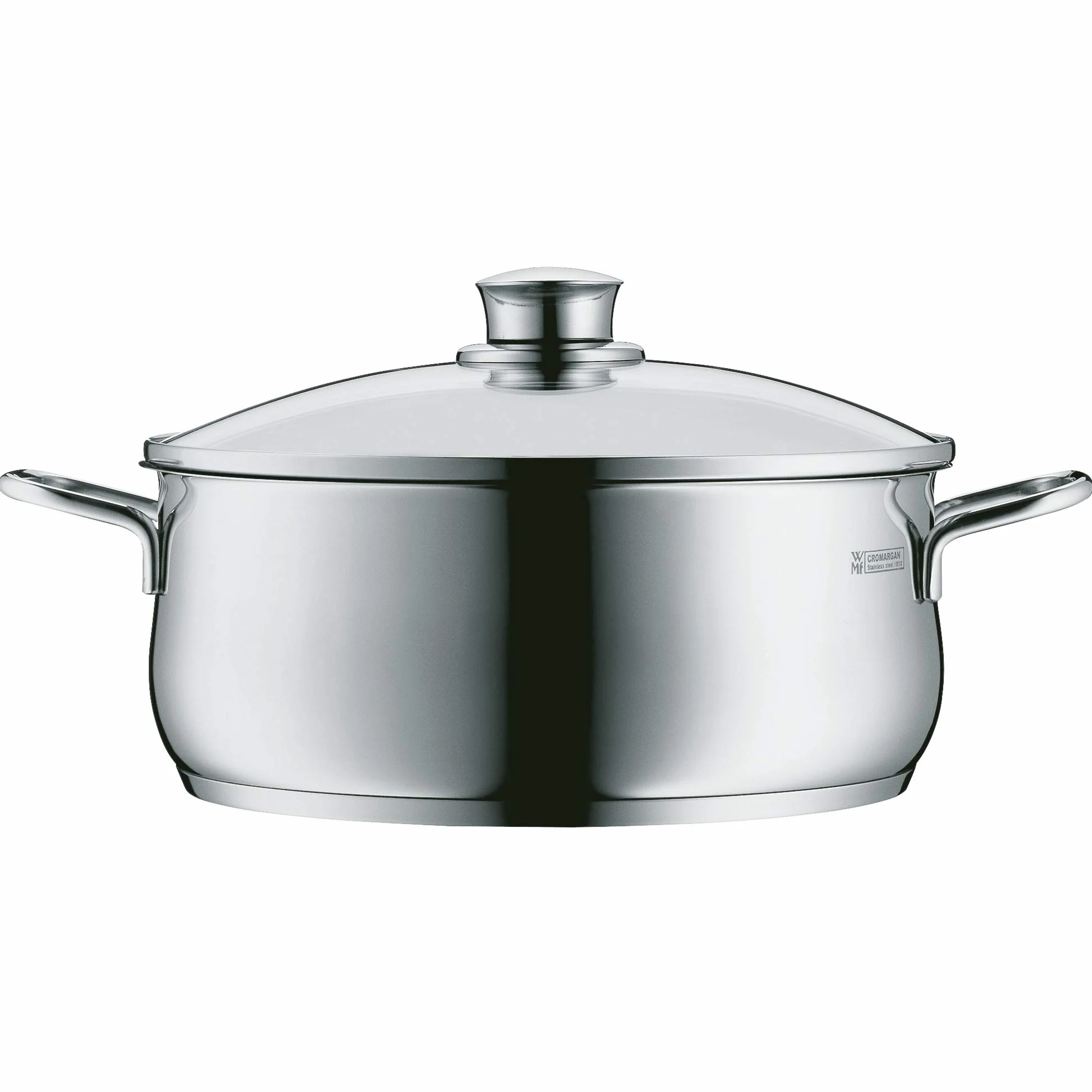 WMF Diadem Plus 730216040 Tegame 20 cm Con coperchio a incastro in vetro