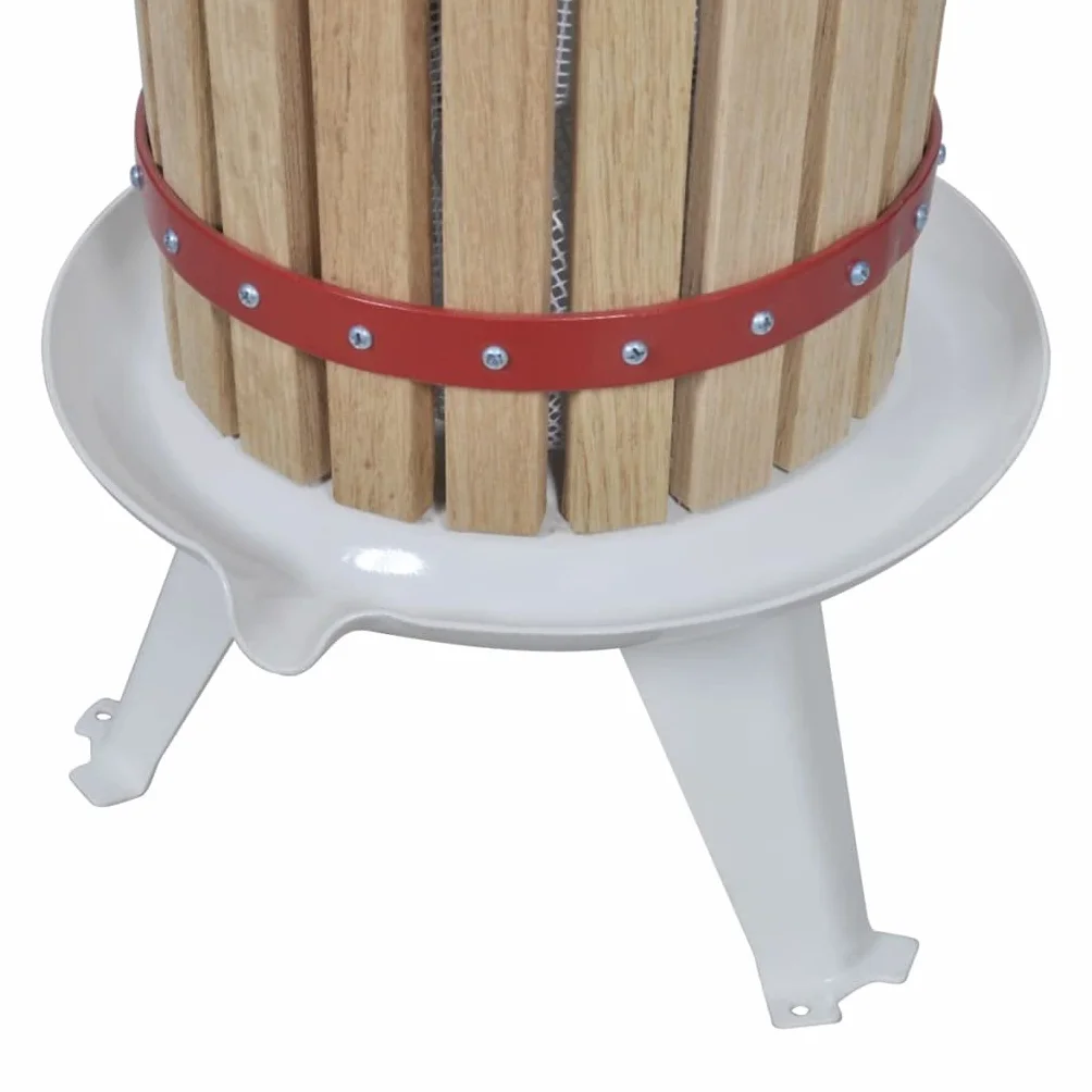vidaXL Torchio per Frutta Vino 6 L Torchietto Spremitutto a Freddo Pressa UVA