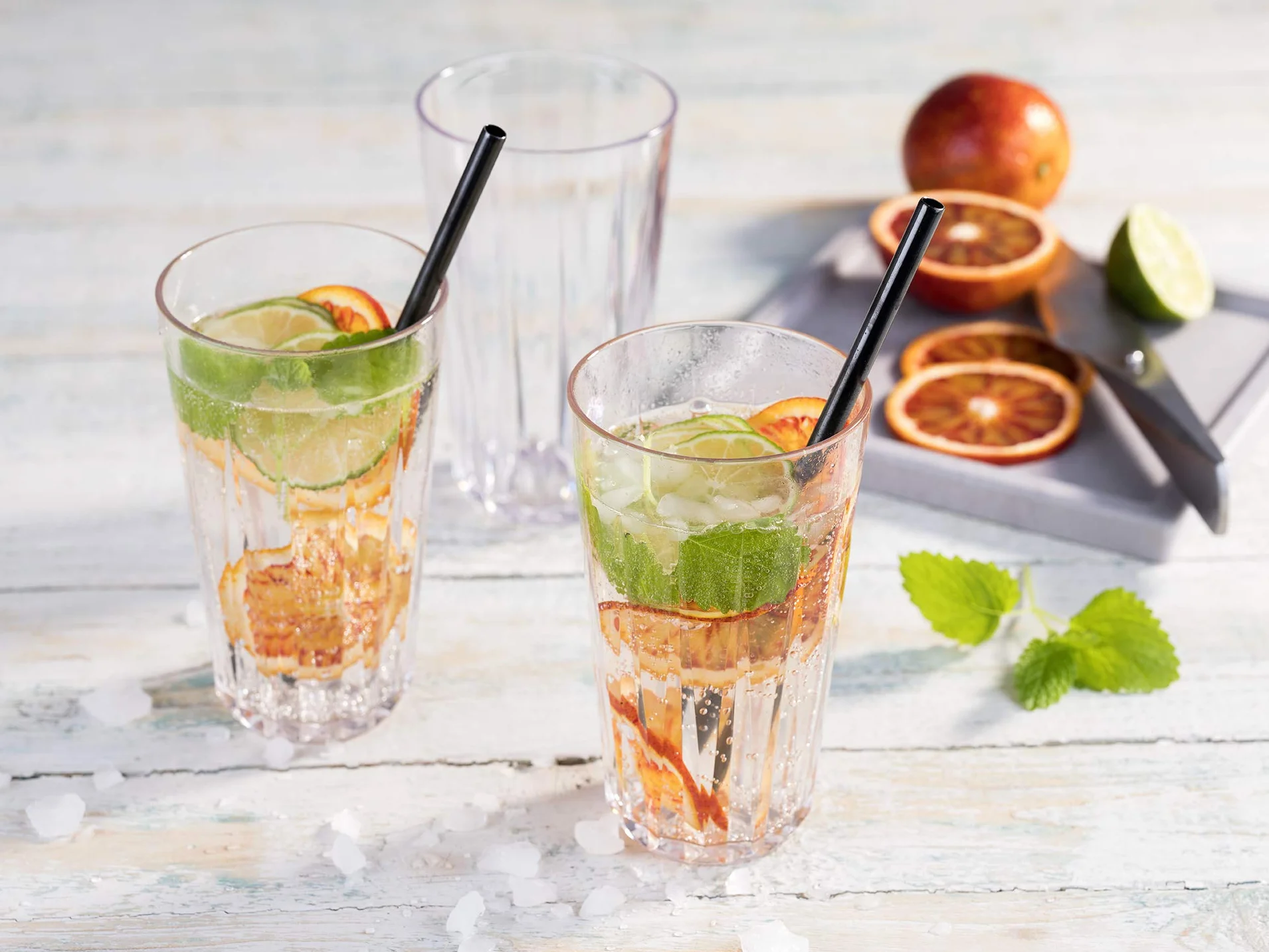 Buddy's Bar Set 6 Bicchieri Tritan 0,5 Litri BPA Free Effetto Vetro Cristallo Lavastoviglie 500 ml