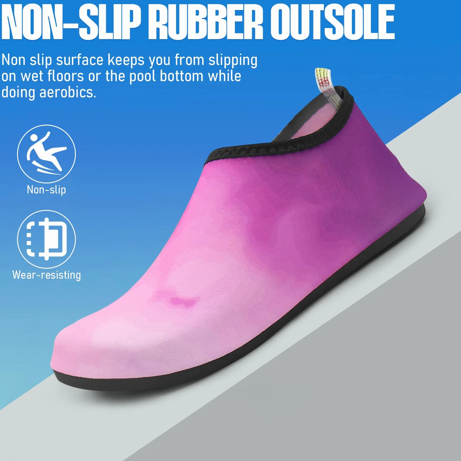 Scarpe da Mare Unisex Antiscivolo per Spiaggia Piscina Yoga Surf Leggere Traspiranti Asciugatura Rapida