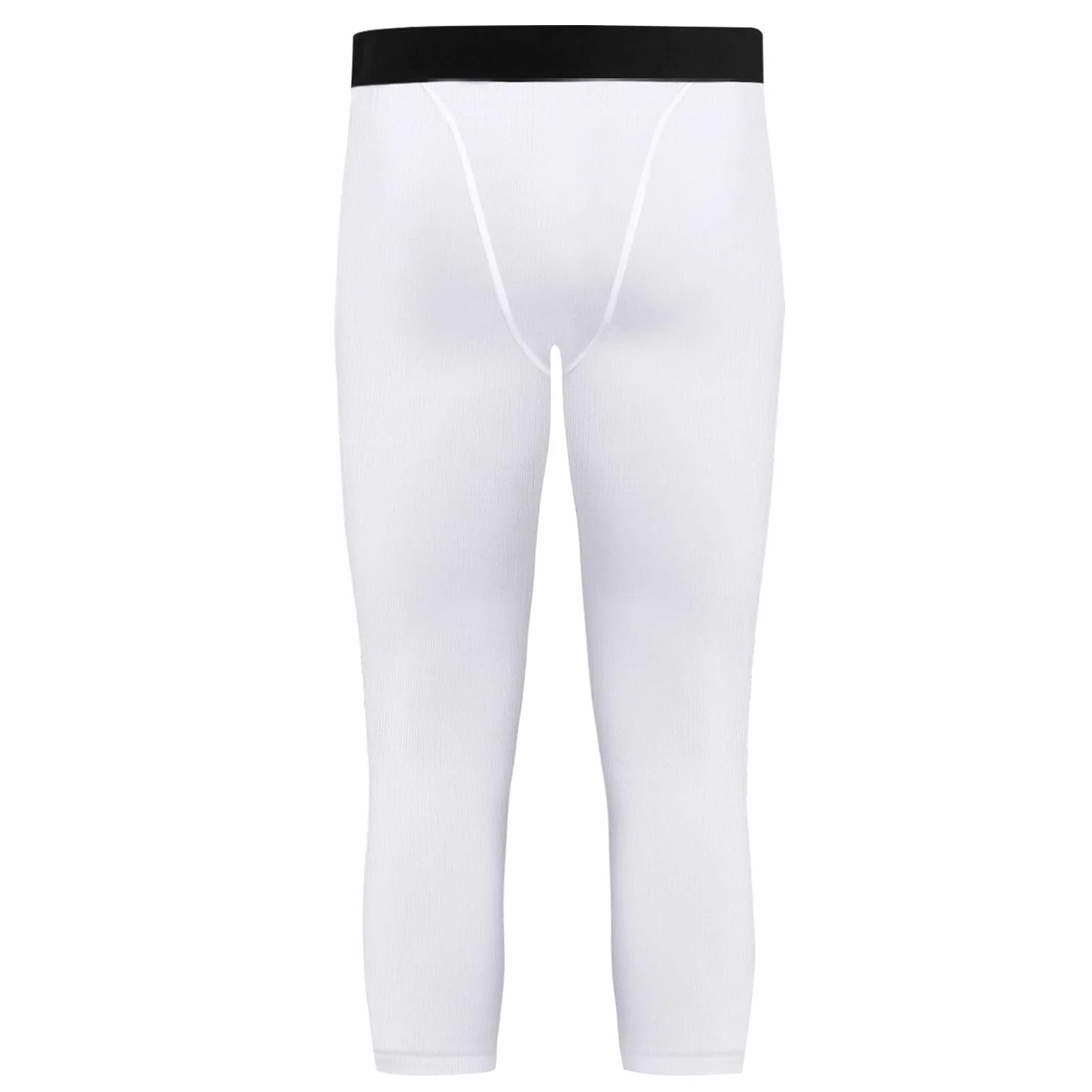 Hotfiary Ragazzi Leggings di Compressione, Bambini 3/4 Lunghezza Basket Calcio Calzamaglia Pantaloni, Strato di Base Ad Asciugatura Rapida, Ragazzi Atletici Sport Corsa Collant Pantaloni per 6-14 Anni