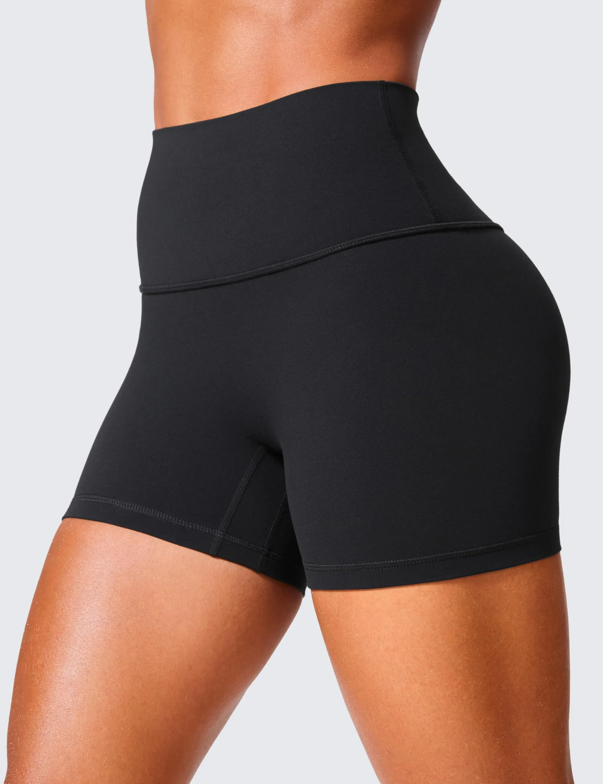 CRZ YOGA Donna Butterlift Pantaloncini Sollevamento del Sedere 10cm/15cm Vita Alta