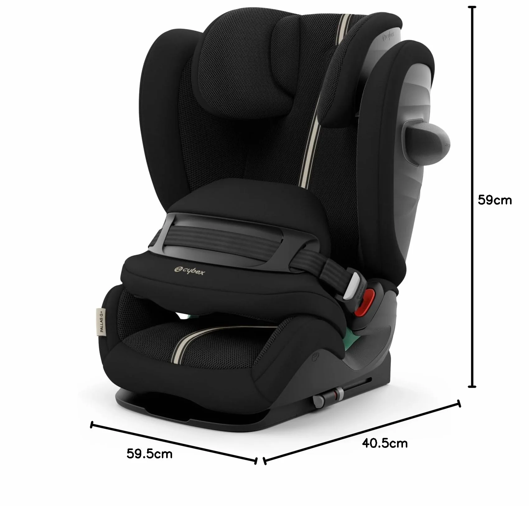 Cybex Pallas G i-Size Plus Moon Black PU1