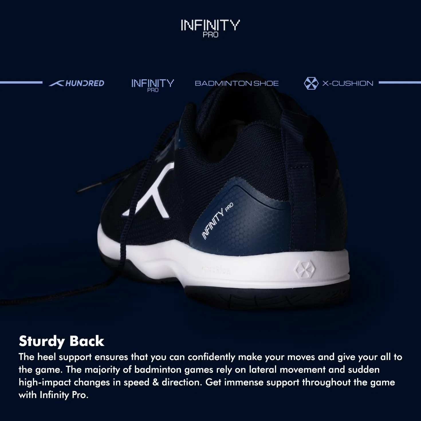 Hundred Infinity PRO Badminton Shoe Uomo